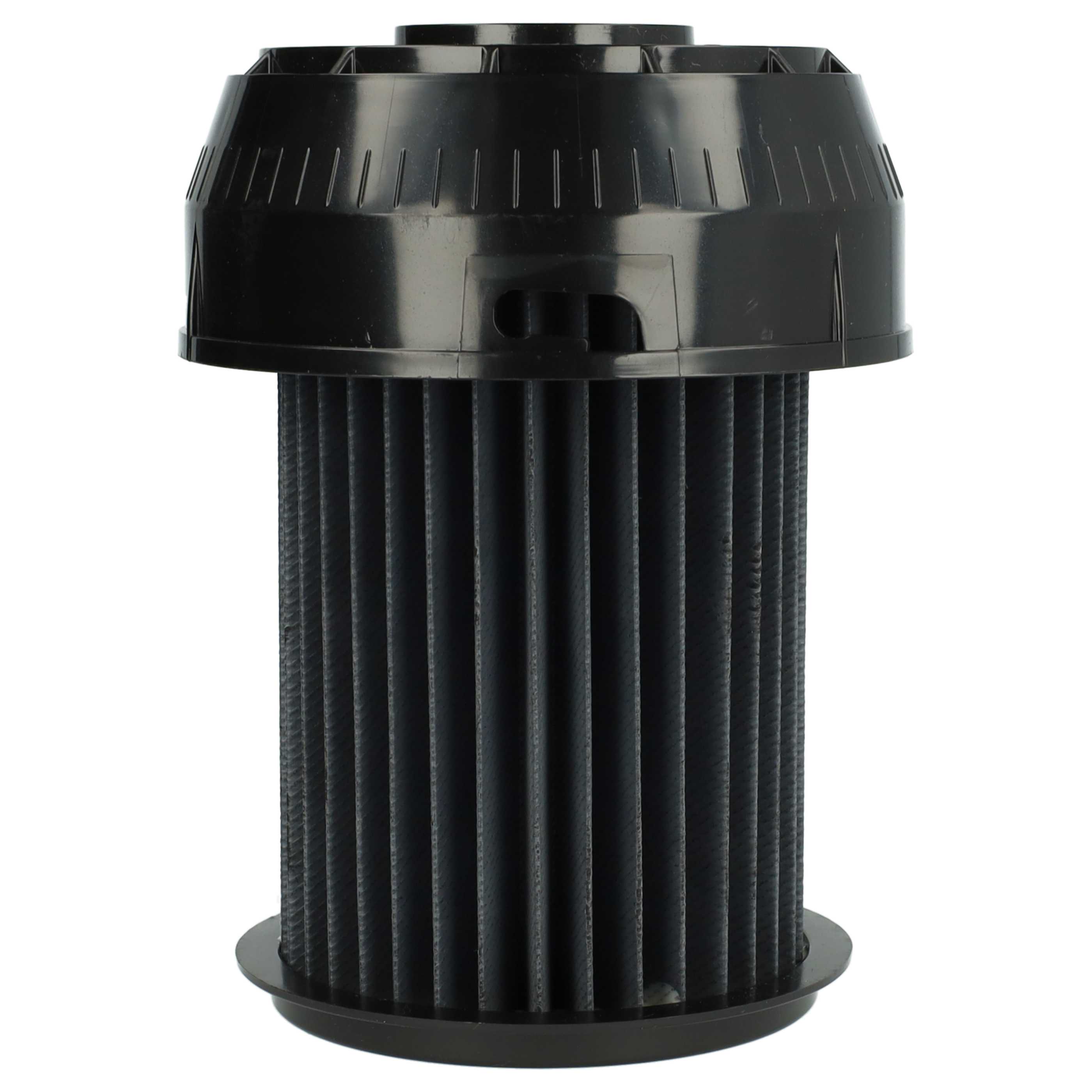 3x pleated filter replaces Bosch 2609256d46, 00649841 for Bosch Vacuum Cleaner, black