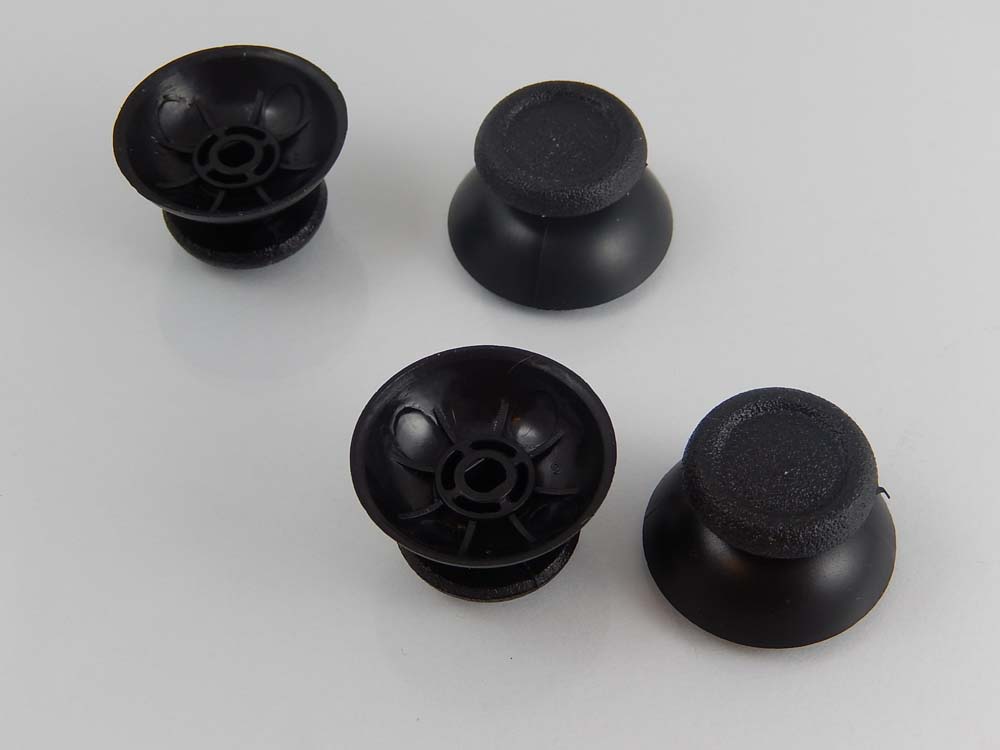 vhbw 4x thumbsticks mando - tapa joystick, plástico negro
