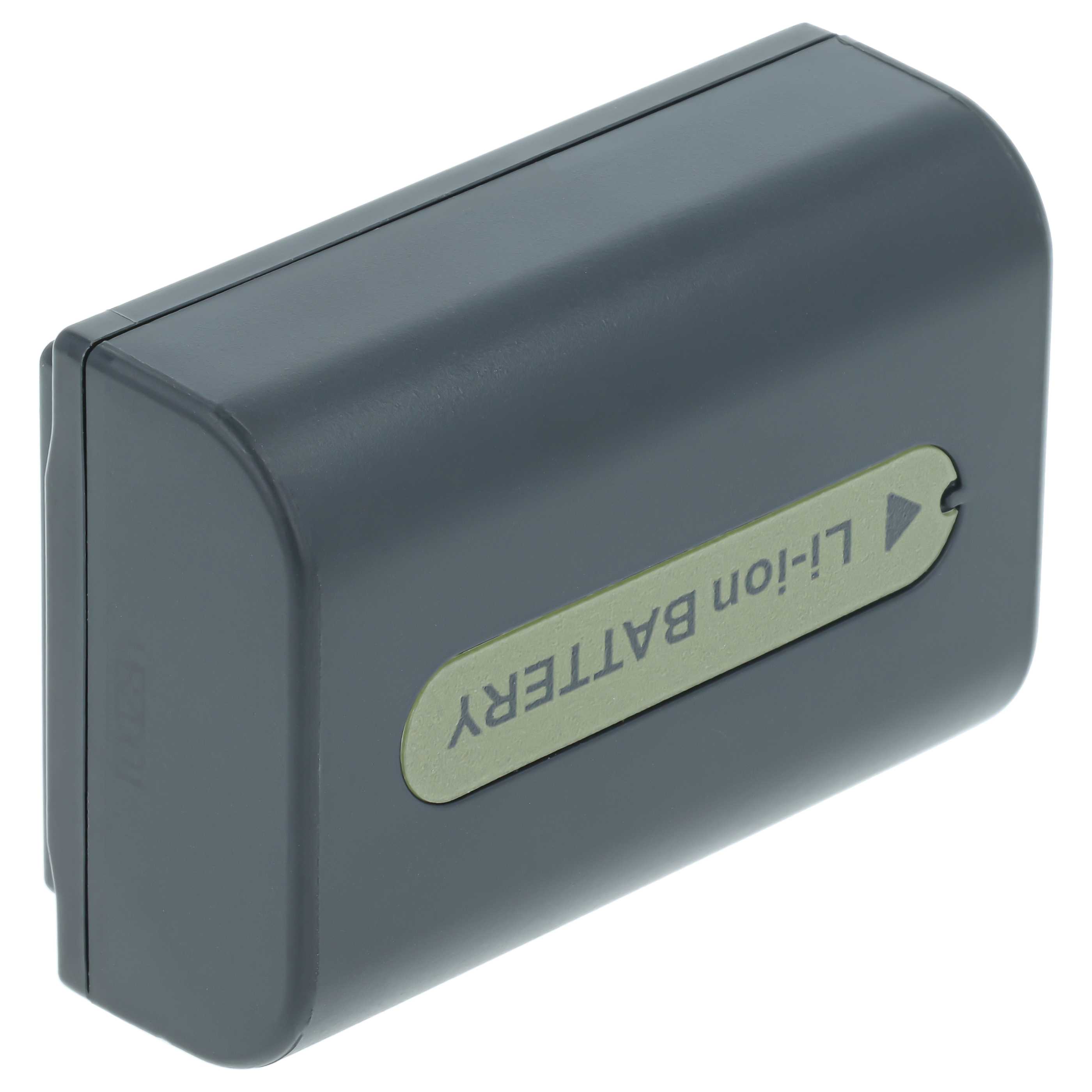 2x Batteria sostituisce Sony NP-FH70, NP-FH40, NP-FH100, NP-FH50 per fotocamera - 650mAh 7,2V Li-Ion