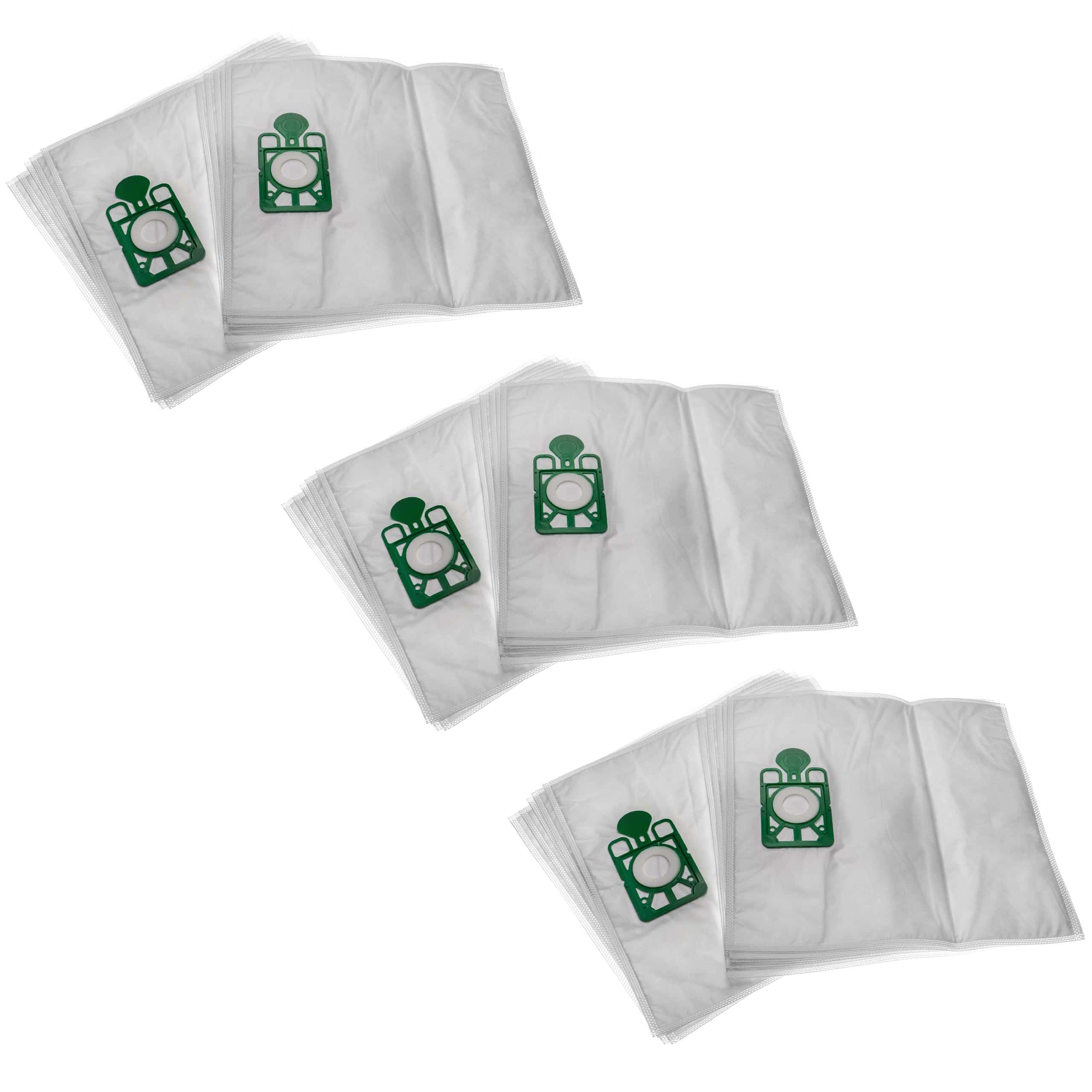 30x Sac remplace Numatic 604015, NVM-1CH pour aspirateur Numatic - microfibre non tissée