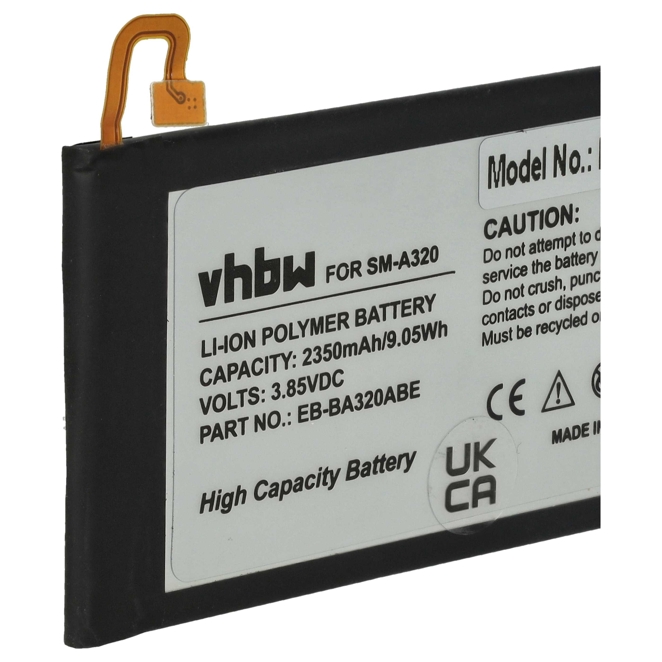 Batería reemplaza Samsung GH43-04677A, EB-BA320ABE para - 2350 mAh 3,85 V Li-poli