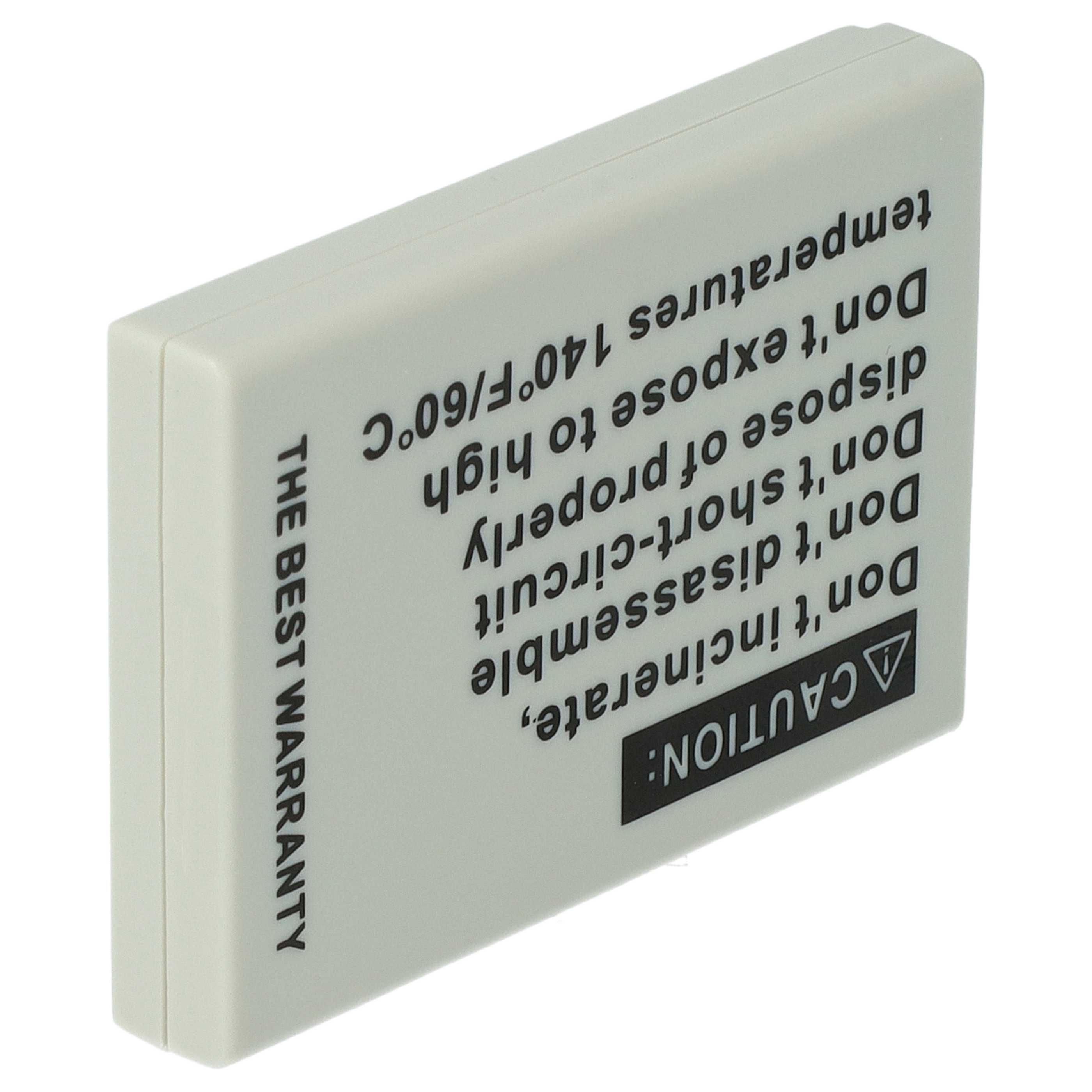 2x Batteries remplace Avant BATS4 pour appareil photo TCM- 650mAh 3,6V Li-ion