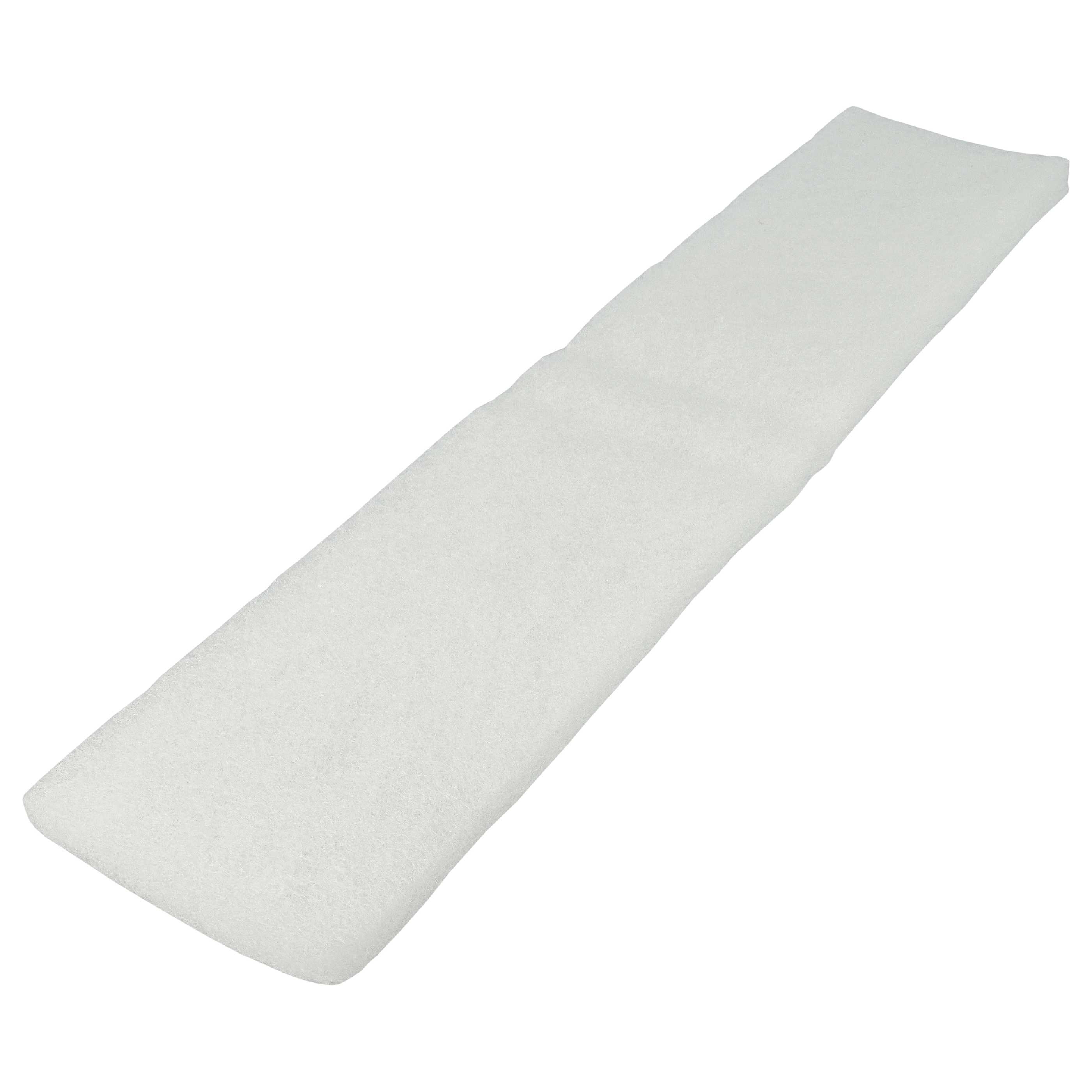 4x Air Filter replaces Helios 9638 for Helios Vent - Filter Class G4, white