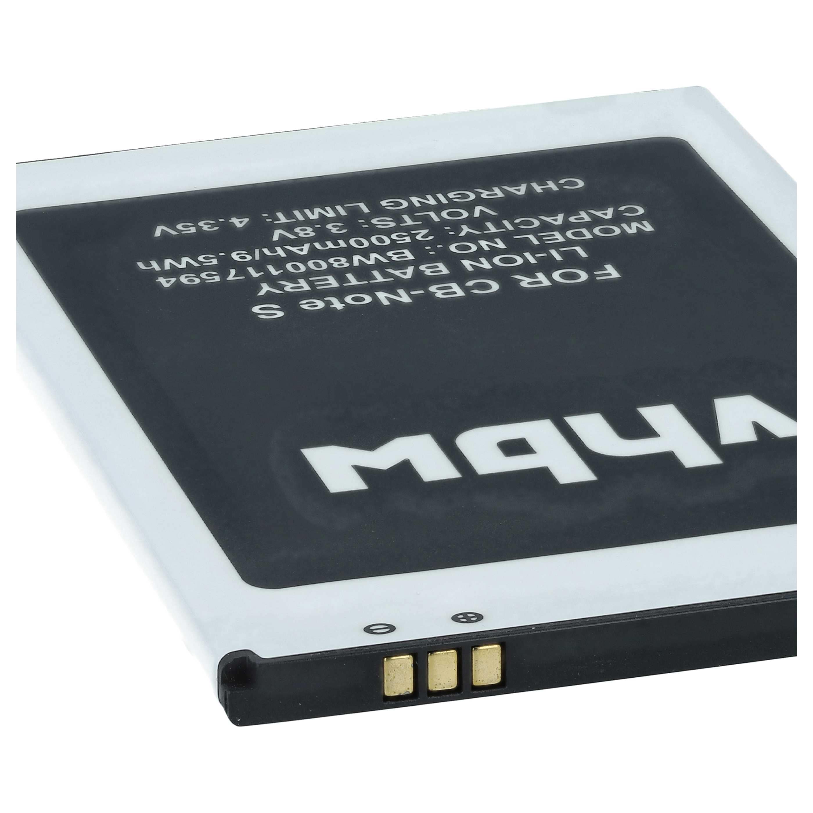 Akumulator do telefonu smartfona zamiennik Cubot Note S - 2500 mAh 3,7 V Li-Ion