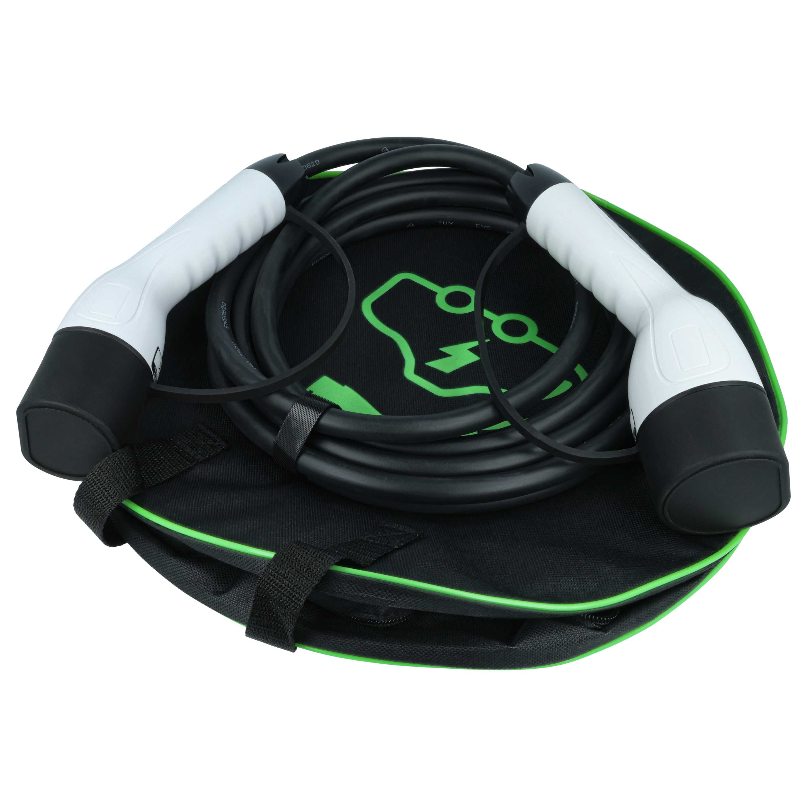 Charging Cable - Type 2 to Type 2 Cable, Single-Phase, 32 A, 7 kW, 5 m