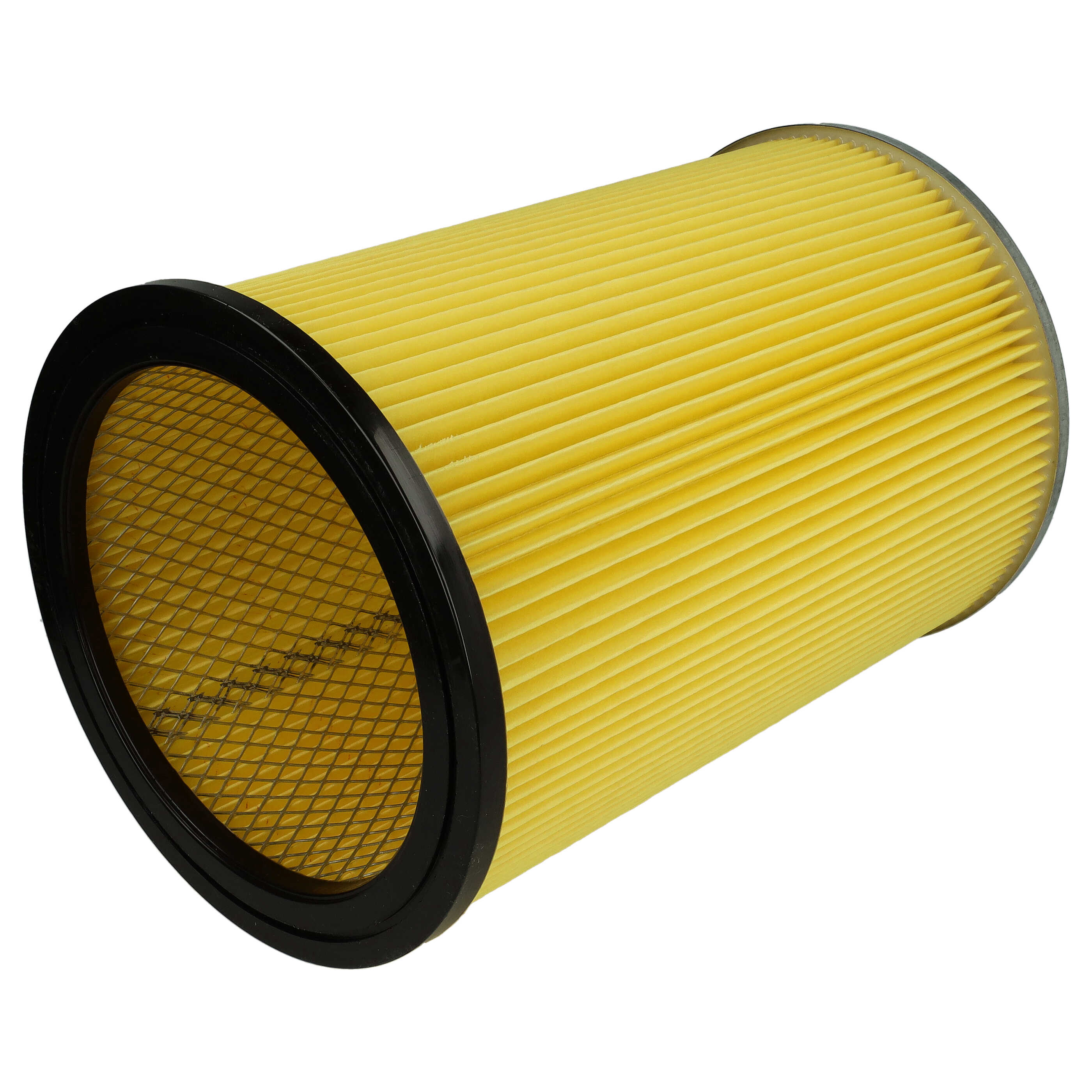 2x Filtercartridge filter replaces Thomas 195118, 787115 for Thomas Vacuum Cleaner, black / yellow