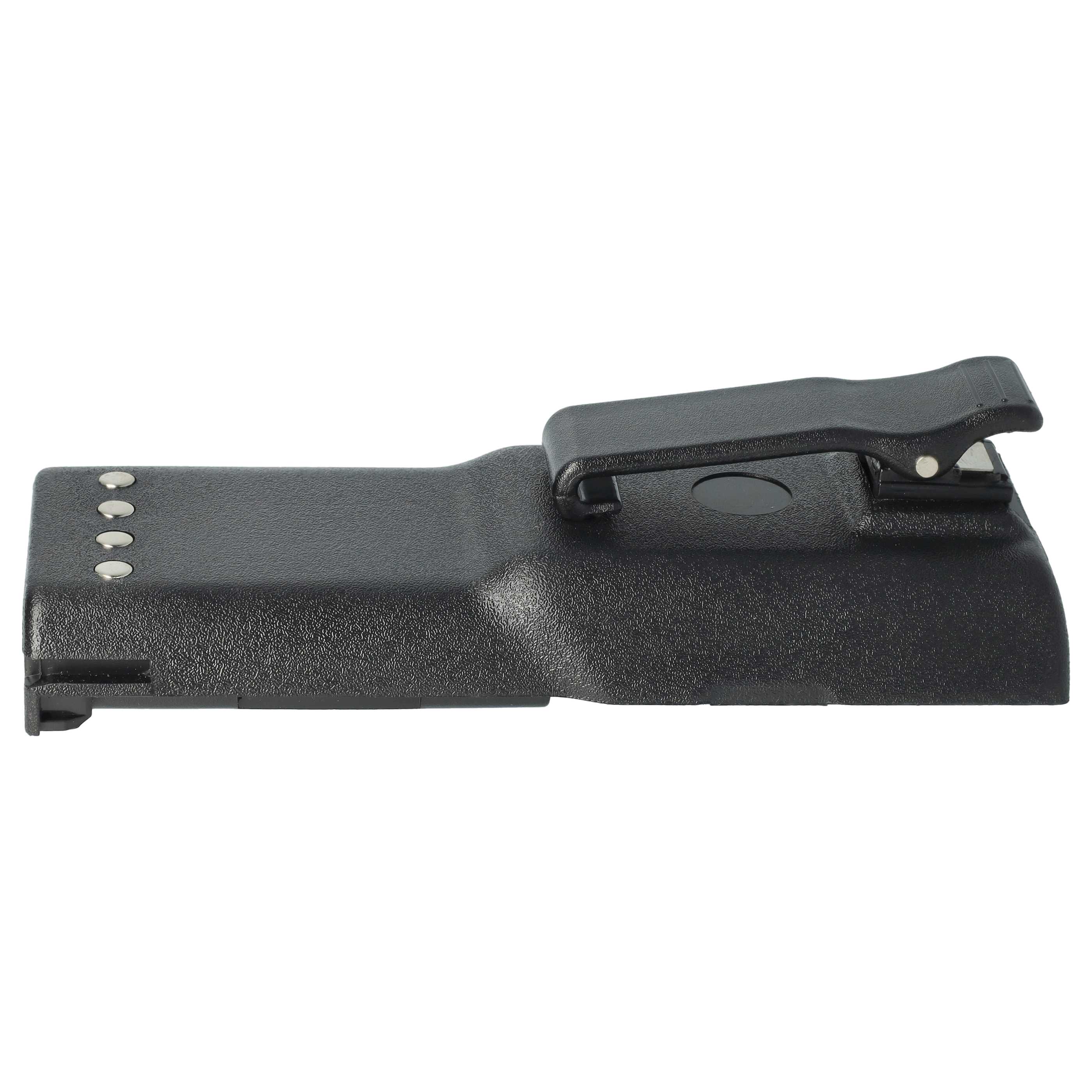 Radio 10x Battery replaces Motorola HNN8133C, HNN9628A, HNN8308A, HNN9628 - 1500 mAh 7.5 V NiMH + Belt Clip