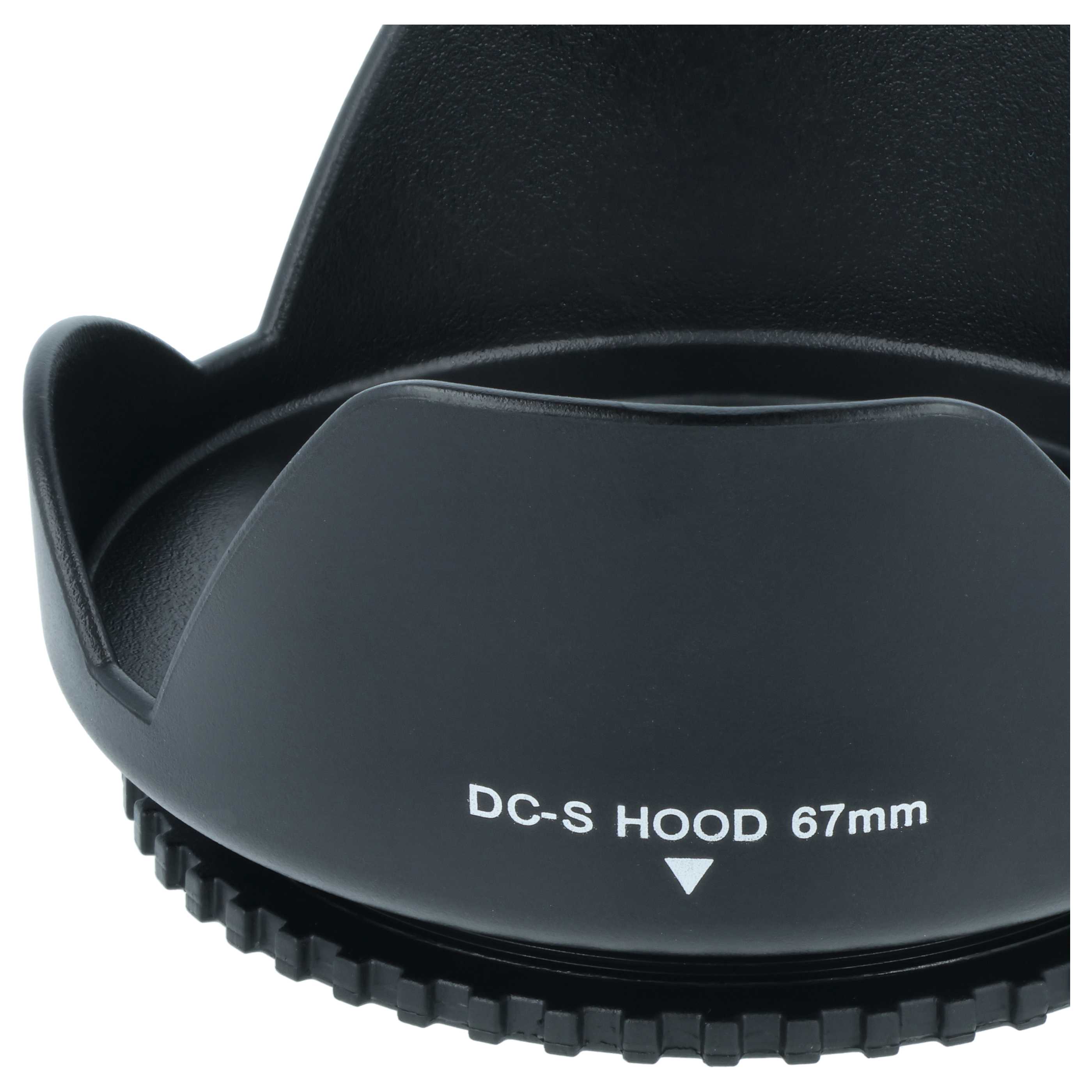 Lens Hood suitable for Lens with 67 mm Diameter, plastic, black