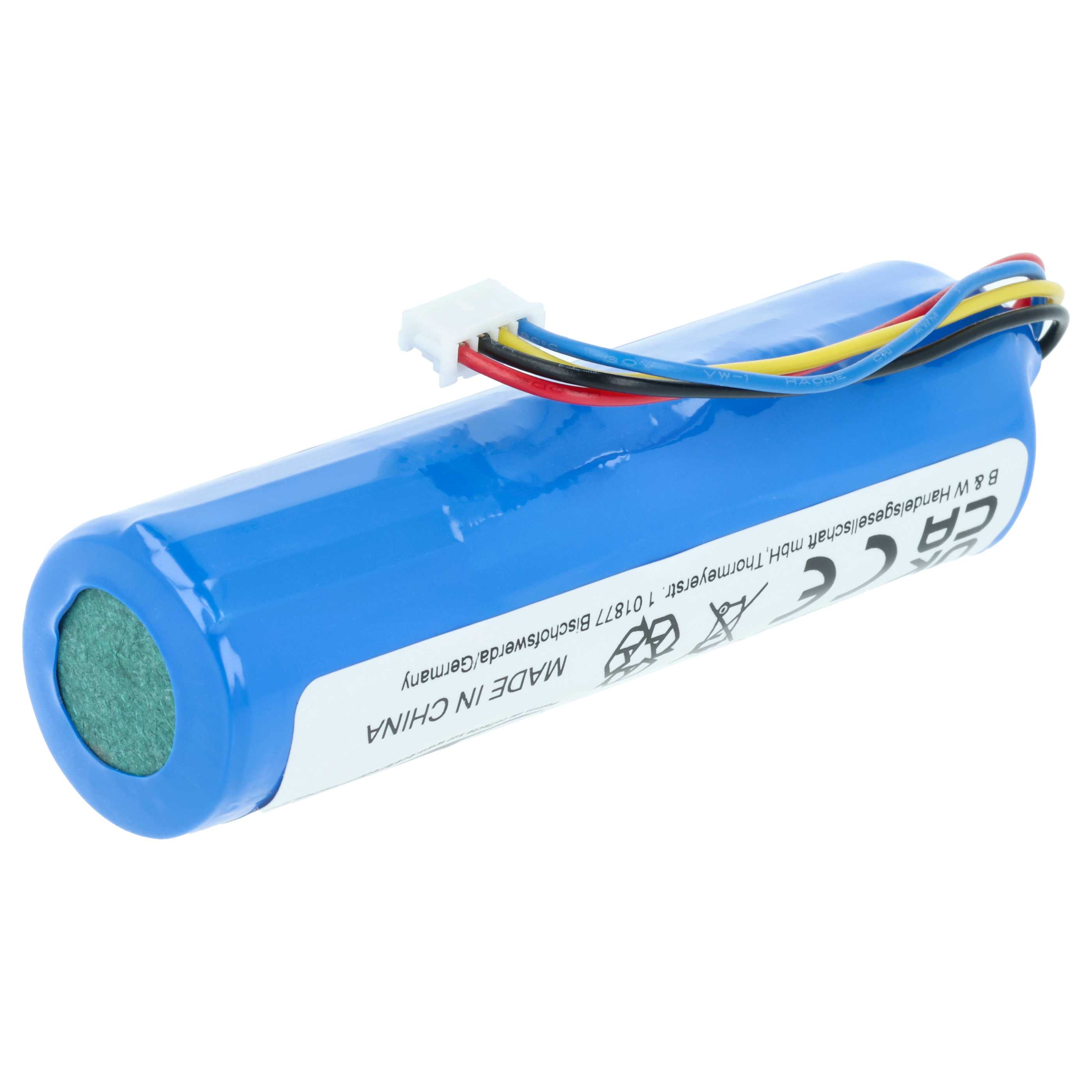 Batteria collare per collare per cani sostituisce Garmin 010-11828-03, 010-10806-30 - 3400mAh 3,7V Li-Ion