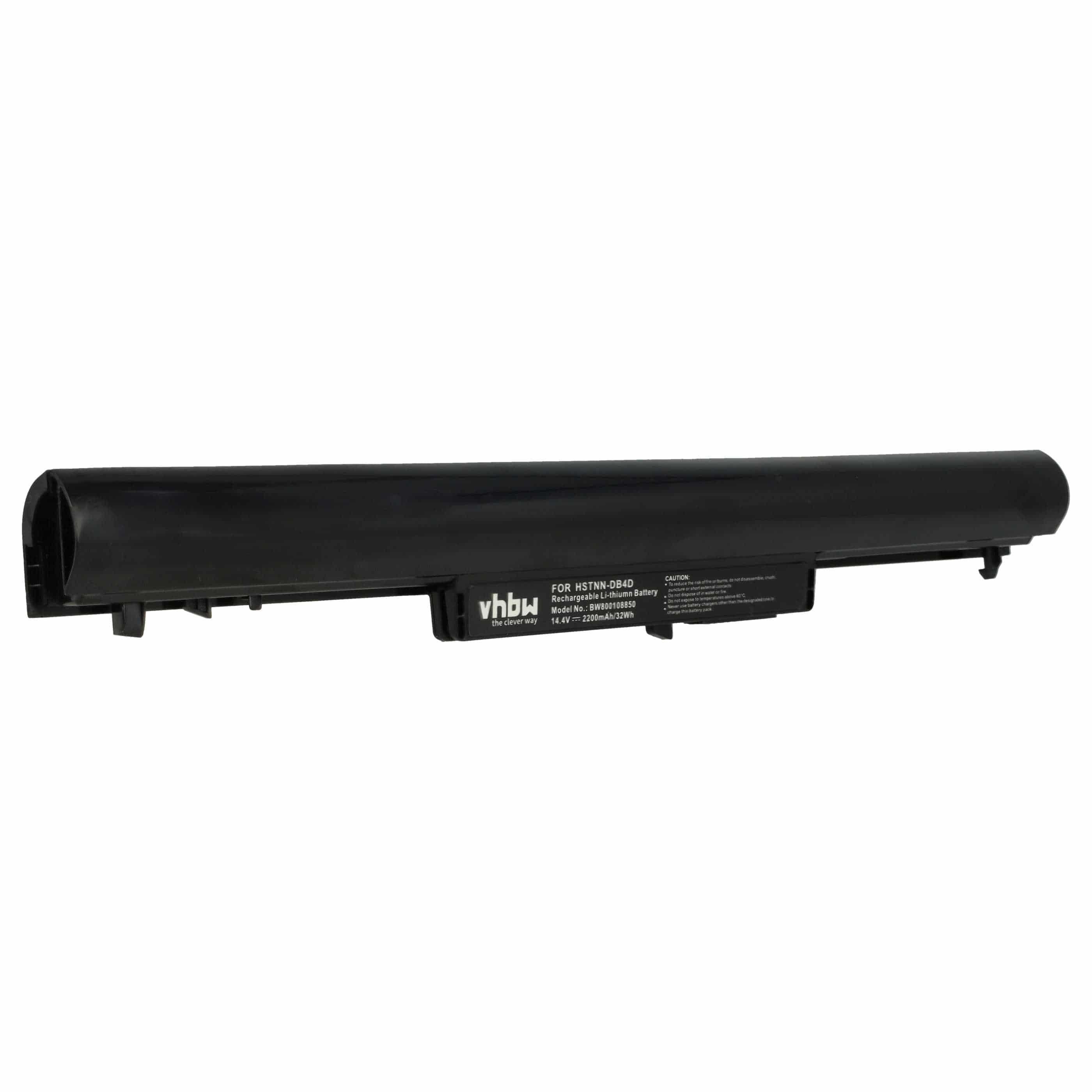 Akumulator do laptopa zamiennik HP 694864-851, 694864-51, 694864-241 - 2200 mAh 14,4 V Li-Ion, czarny