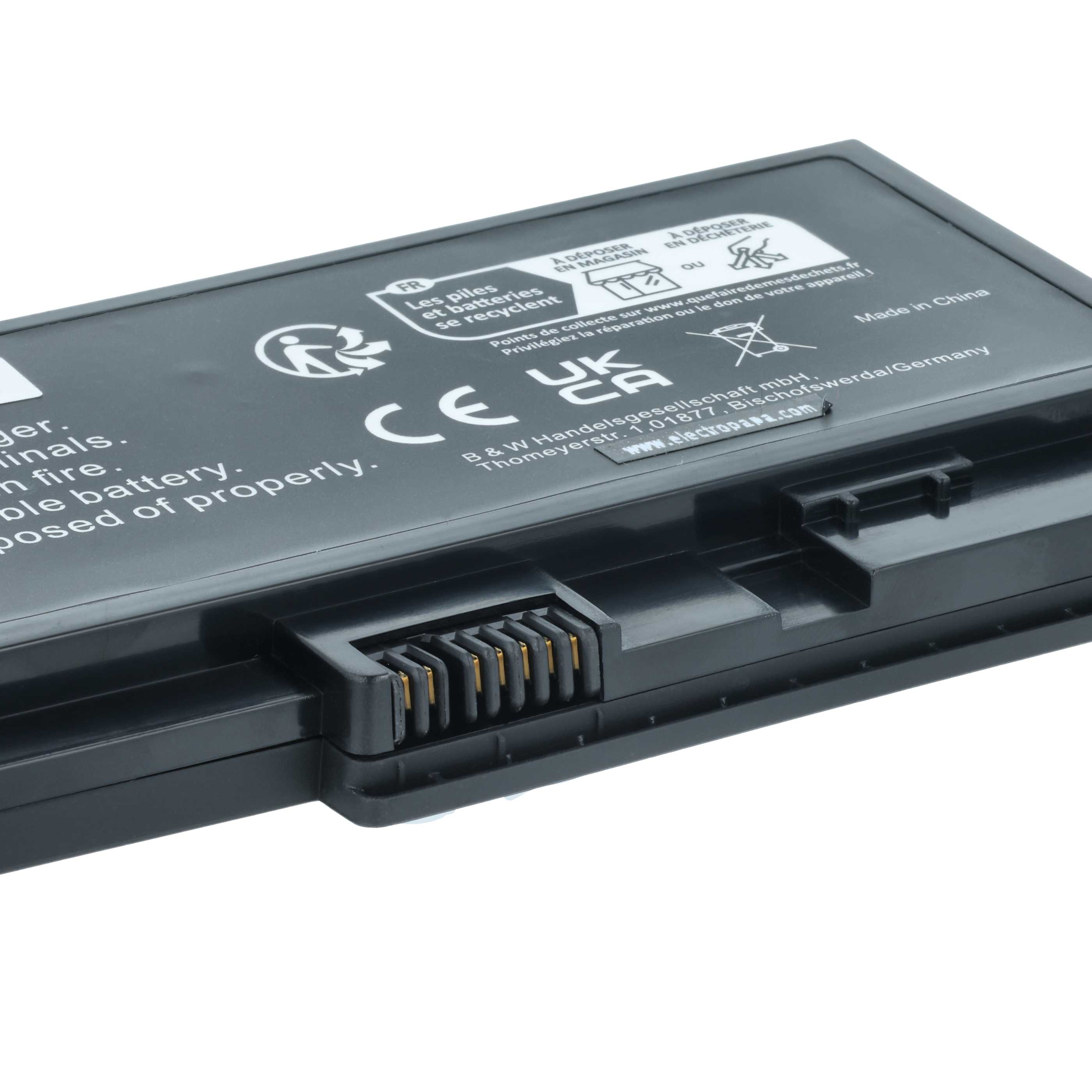 Batteria sostituisce Lenovo 0A36309, 0A36287, 42T4845, 42T4844 per notebook - 4400mAh 11,1V Li-Ion nero
