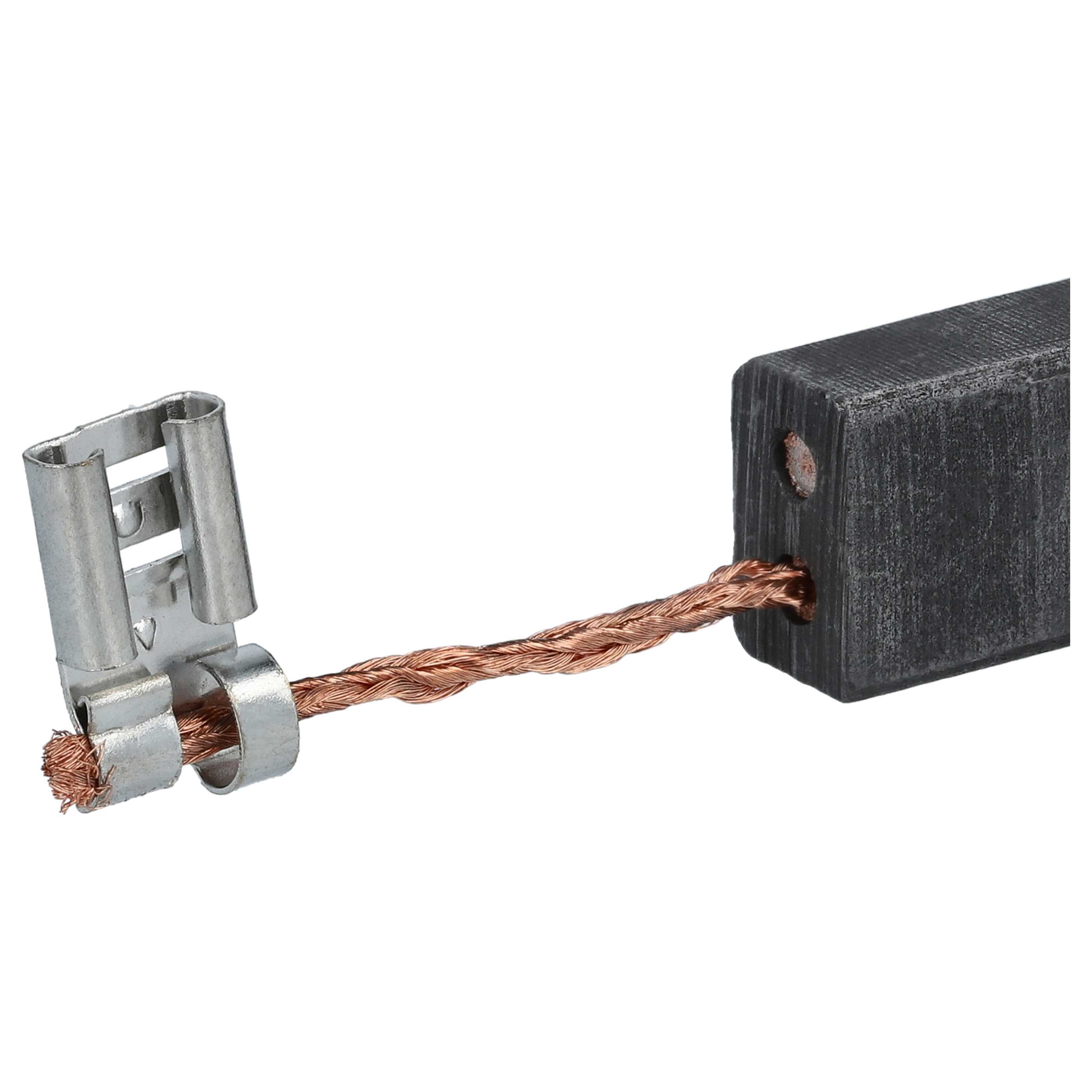 2x Kohlebürste als Ersatz für Fein 30711153000, 137, 30711137006 für Elektrowerkzeug - 8 x 12,5 x 23mm