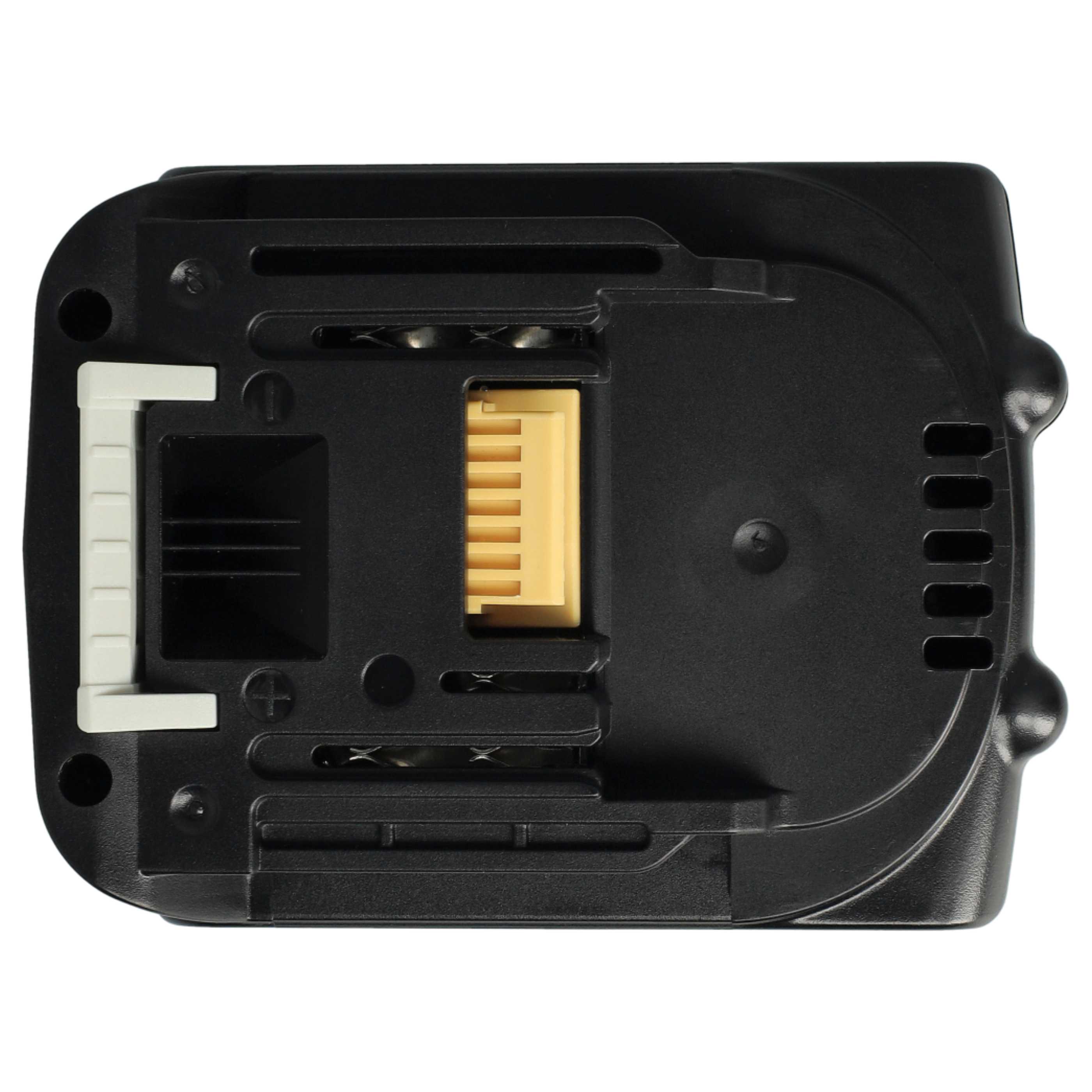 2x Batería para herramienta reemplaza Makita BL1415G, BL1413G, 196375-4, BL1411G - 4000 mAh, 14,4 V, Li-Ion
