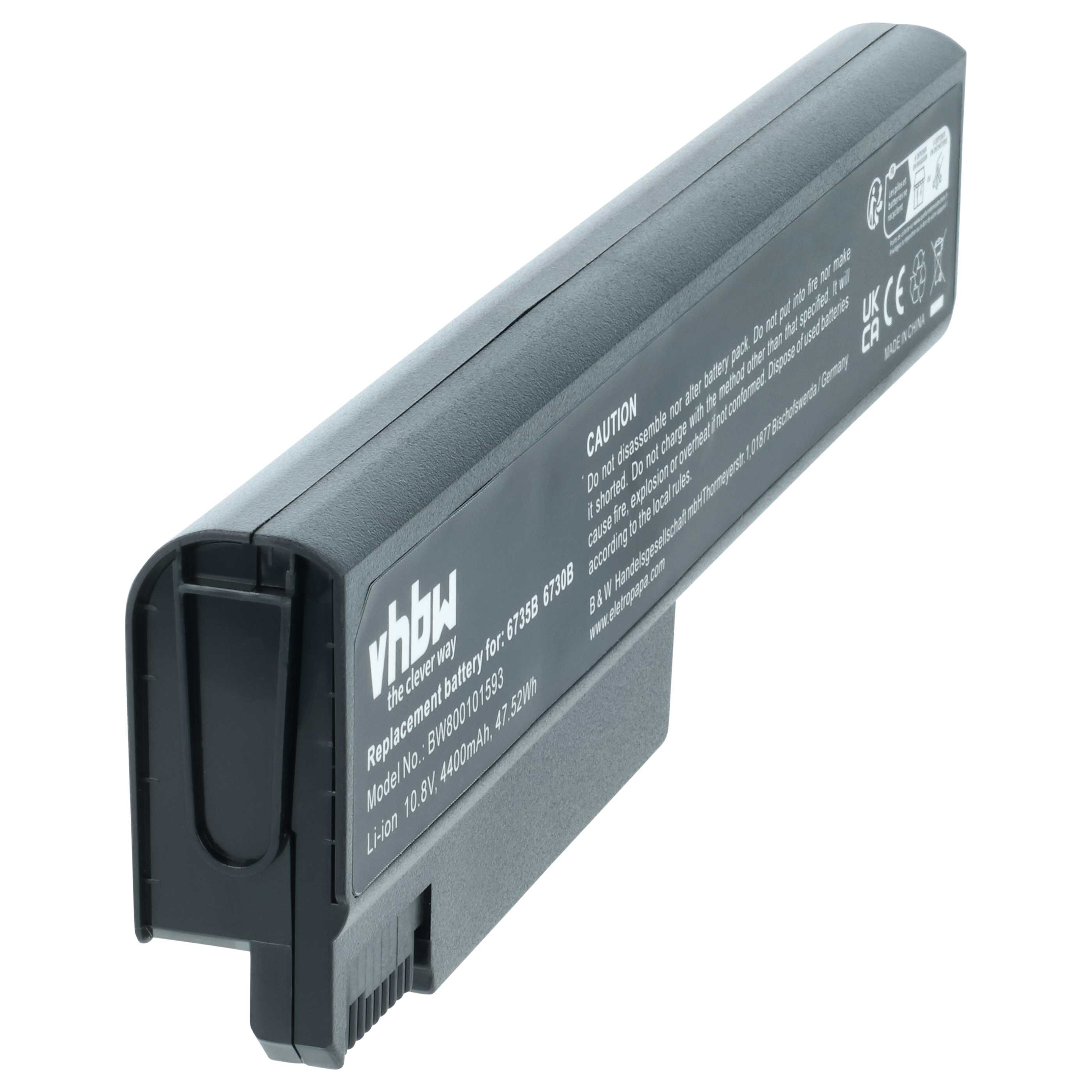 Akumulator do laptopa zamiennik HP 484786-001, 491173-543, HSTNN-144C-A - 4400 mAh 10,8 V Li-Ion, czarny
