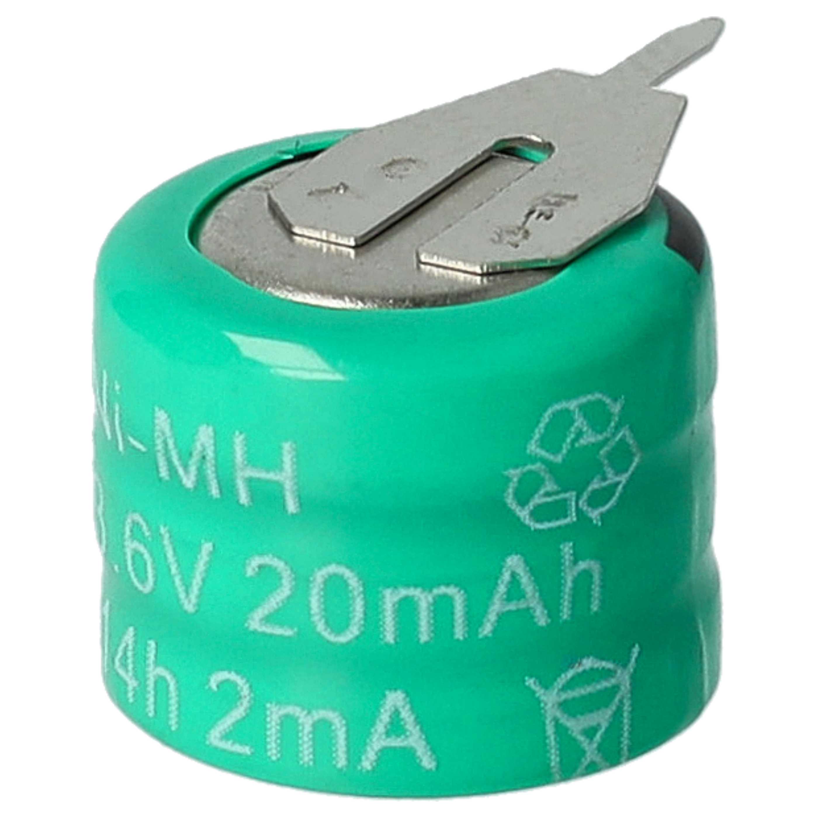 Batteria a bottone (3x cella) tipo 3/V15H 2 pin per modellismo ecc. 