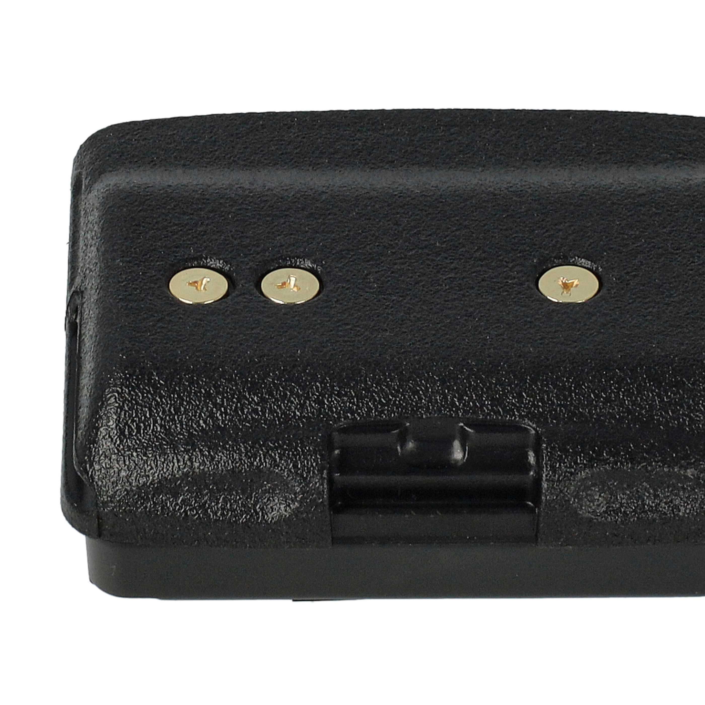 Radio 2x Battery replaces Vertex Yaesu FNB-V80li, FNB-80Li - 1500 mAh 7.4 V Li-Ion