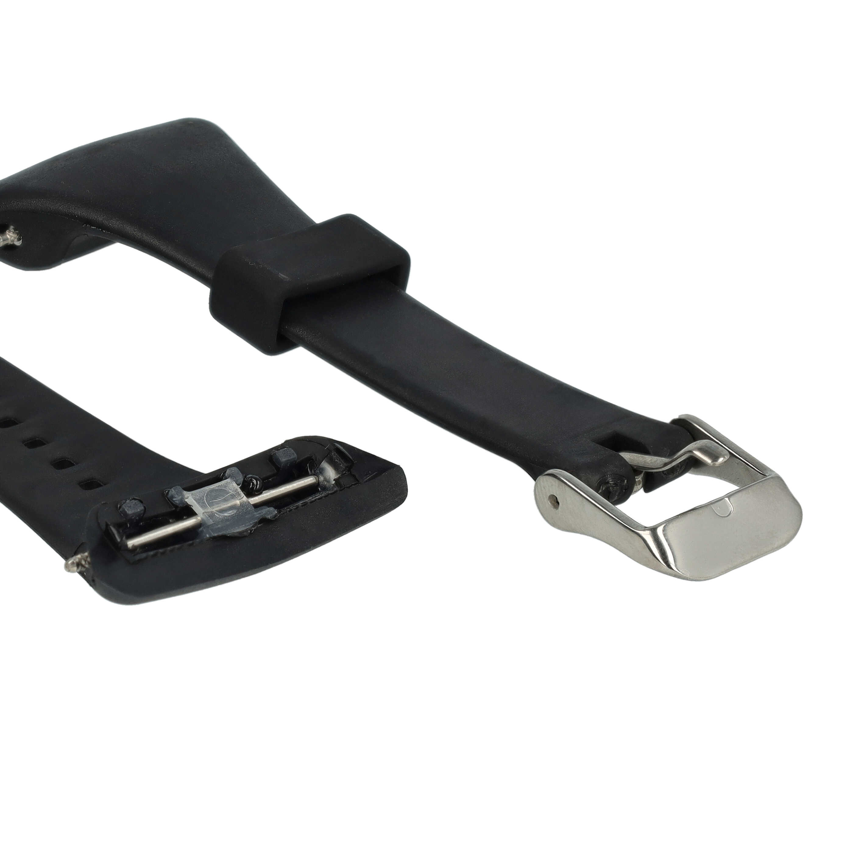 Pasek L do smartwatch Polar - dł. 11,5cm + 8,5 cm, czarny