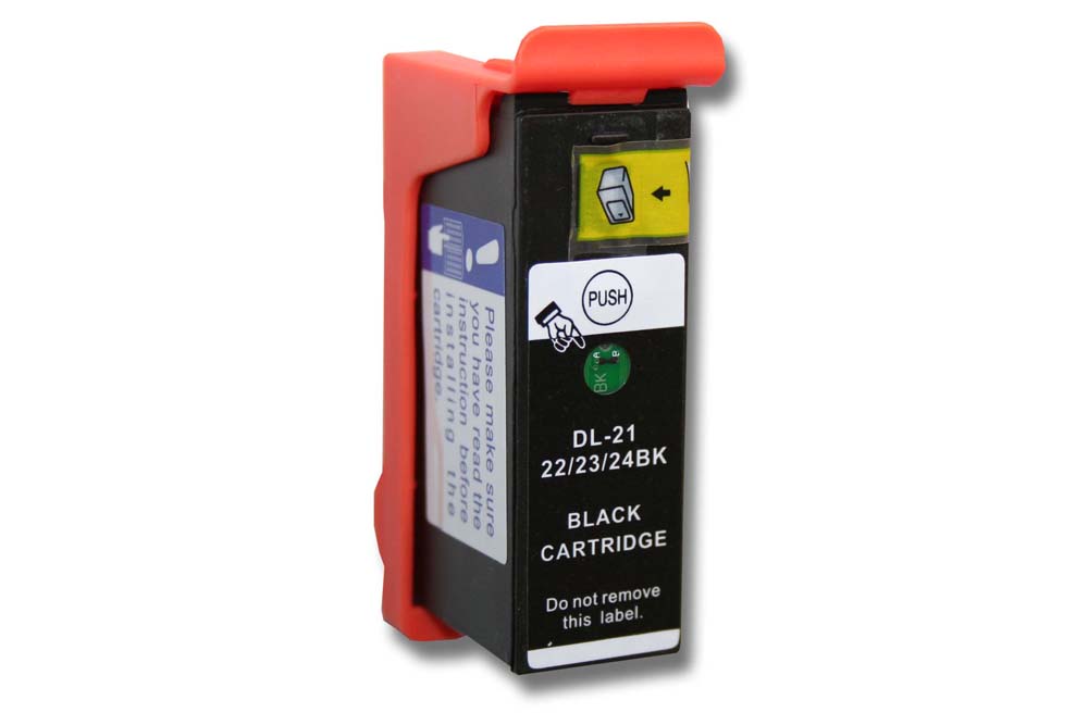Ink Cartridge as Exchange for Dell 21, 22, 23, 24 for Dell Printer - Black 19 ml
