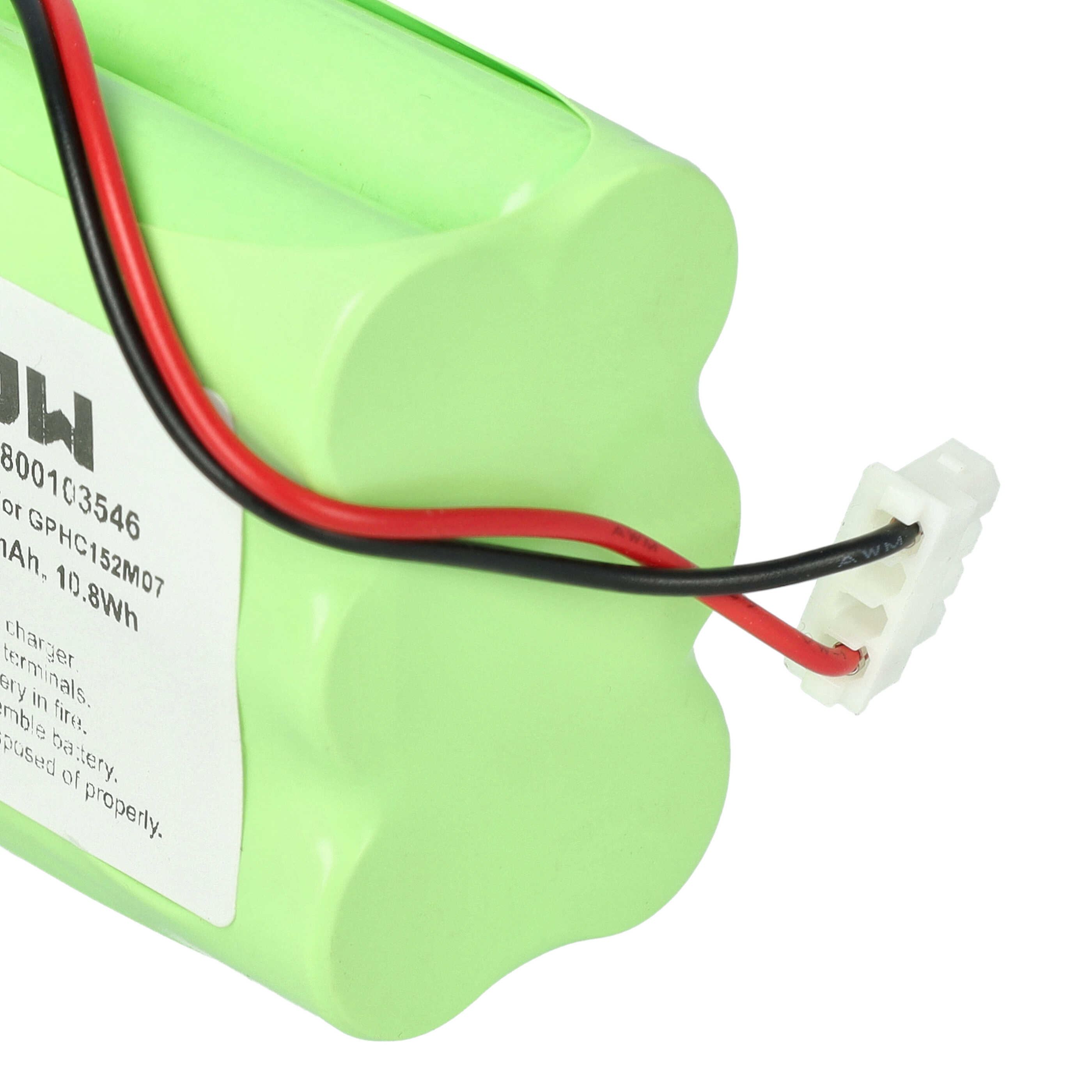 Battery replaces AEG GPHC152M07 for Dirt etc. 1500mAh, 7.2V, NiMH