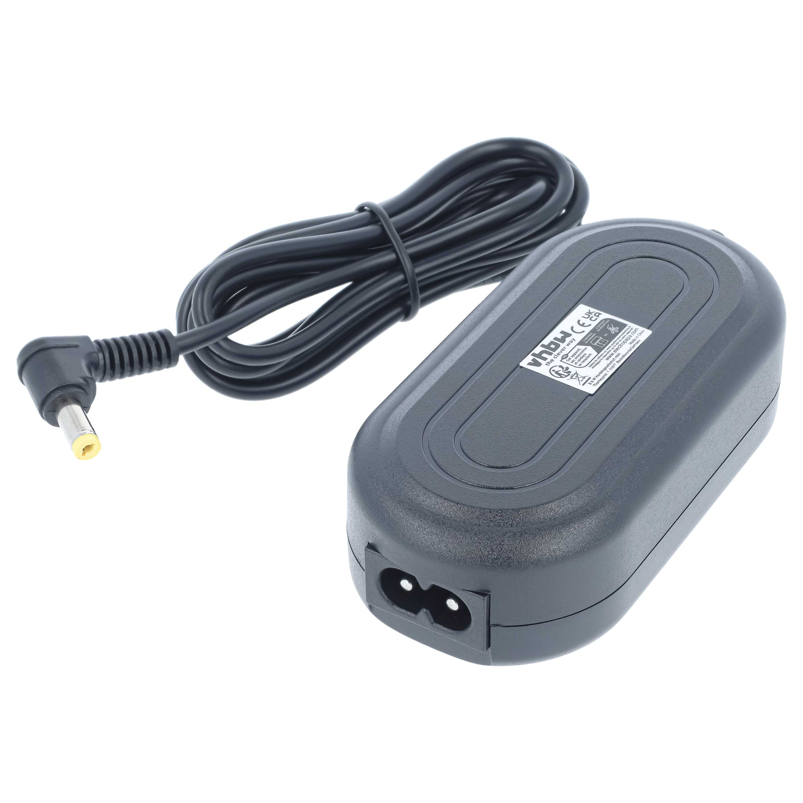 Power Supply replaces DMW-Ac7 for Camera - 2 m, 8.4 V 1.0 A