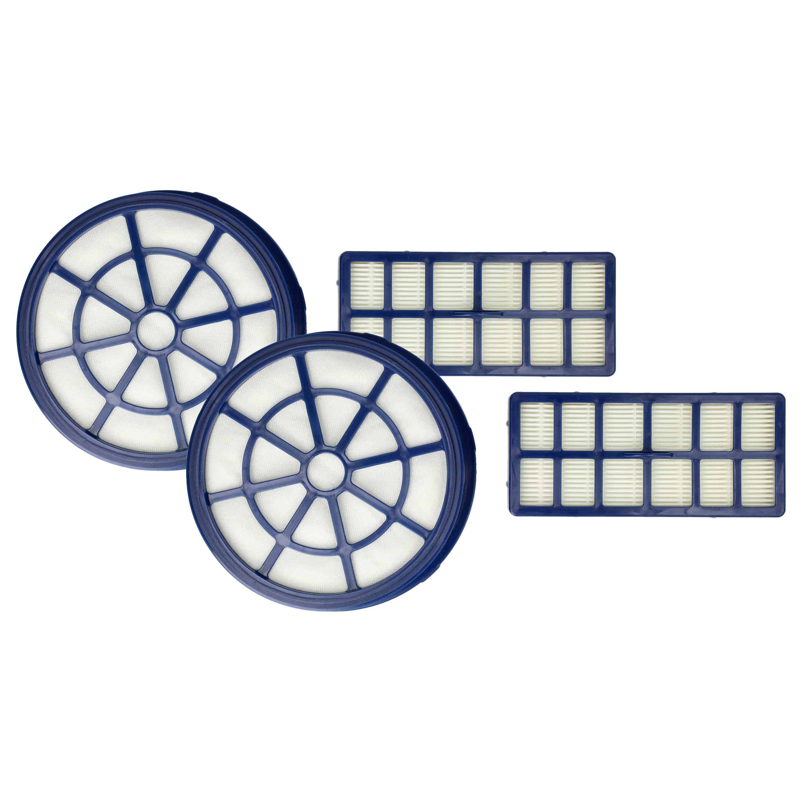 2x Filter Set replaces Hoover U81, 35601724 for Hoover Vacuum Cleaner - Vacuum Cleaner Filter Set