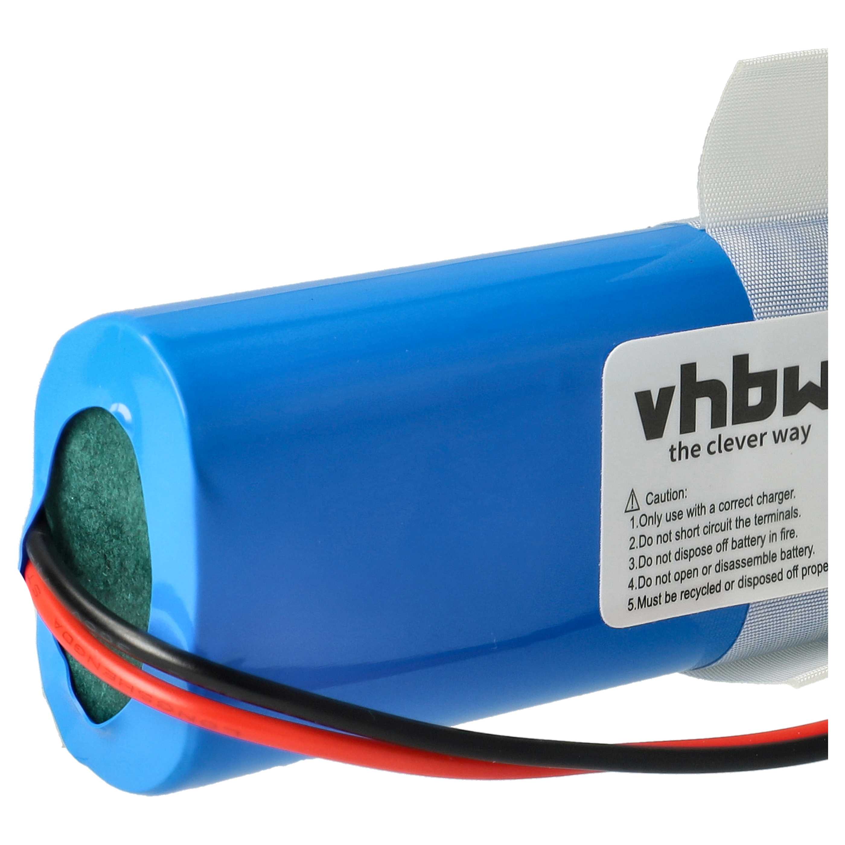 Battery replaces 360 D004-ICR-26HE-4S1P for Moneual etc. 2600mAh, 14.4V, Li-Ion