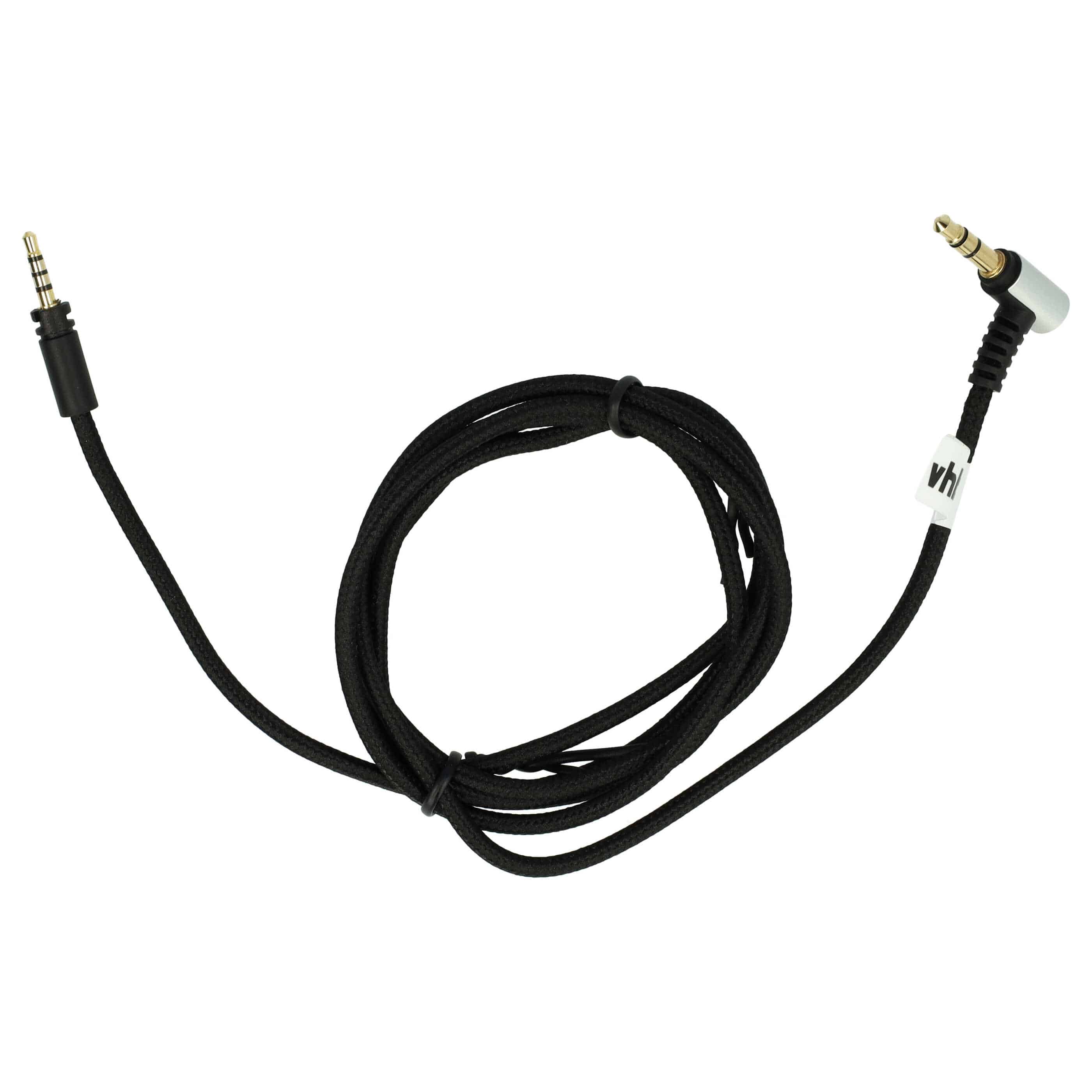 Cable audio AUX a conector jack de 3,5 mm reemplaza Sennheiser 564549 para auriculares Sennheiser