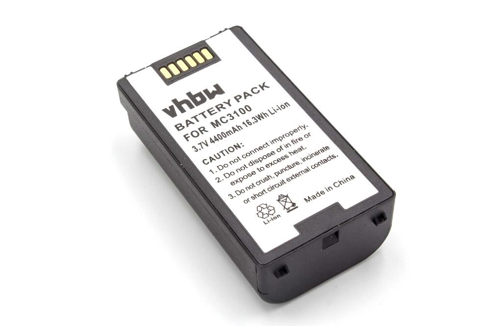 Batería reemplaza Symbol 82-127909-02 para escáner de código de barras Symbol - 4400 mAh 3,7 V Li-Ion
