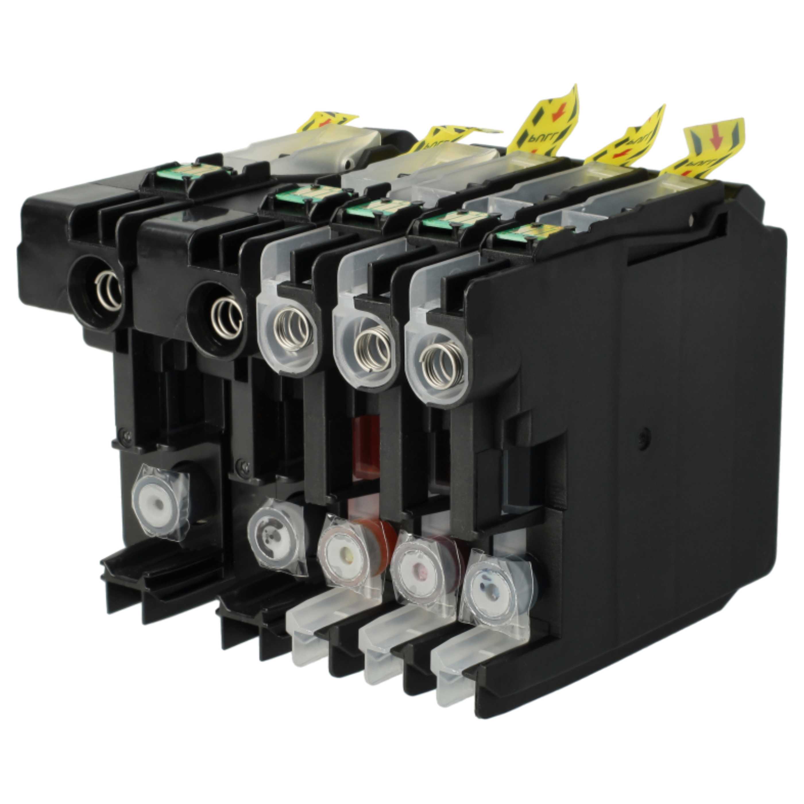 15x Ink Cartridges replaces Brother LC125C, LC125, LC127, LC125M, LC127BK, LC125Y 4110DW Printer - B/C/M/Y