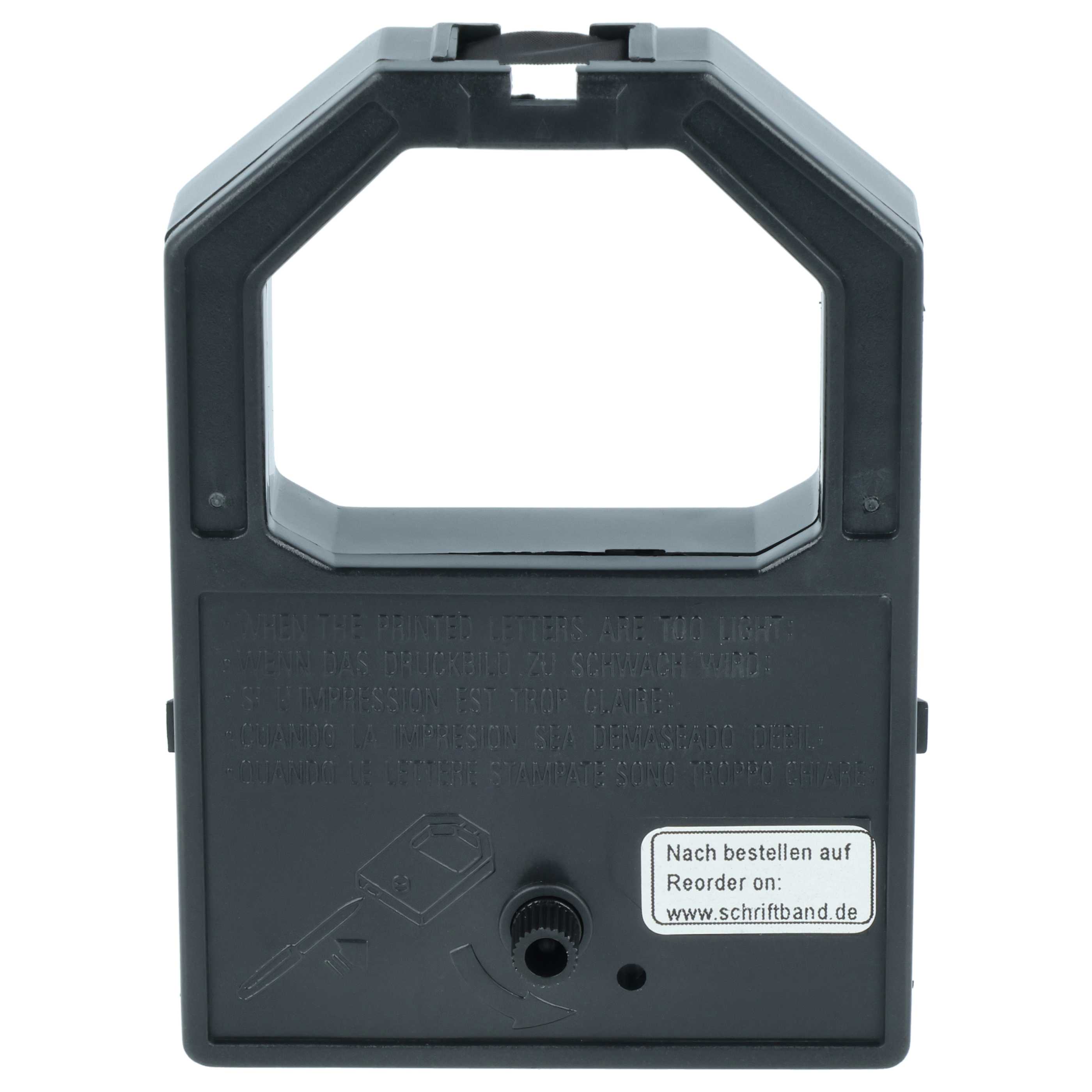 10x Ink Ribbon replaces GRC T526 for Dot Matrix, Receipt Printer - Black