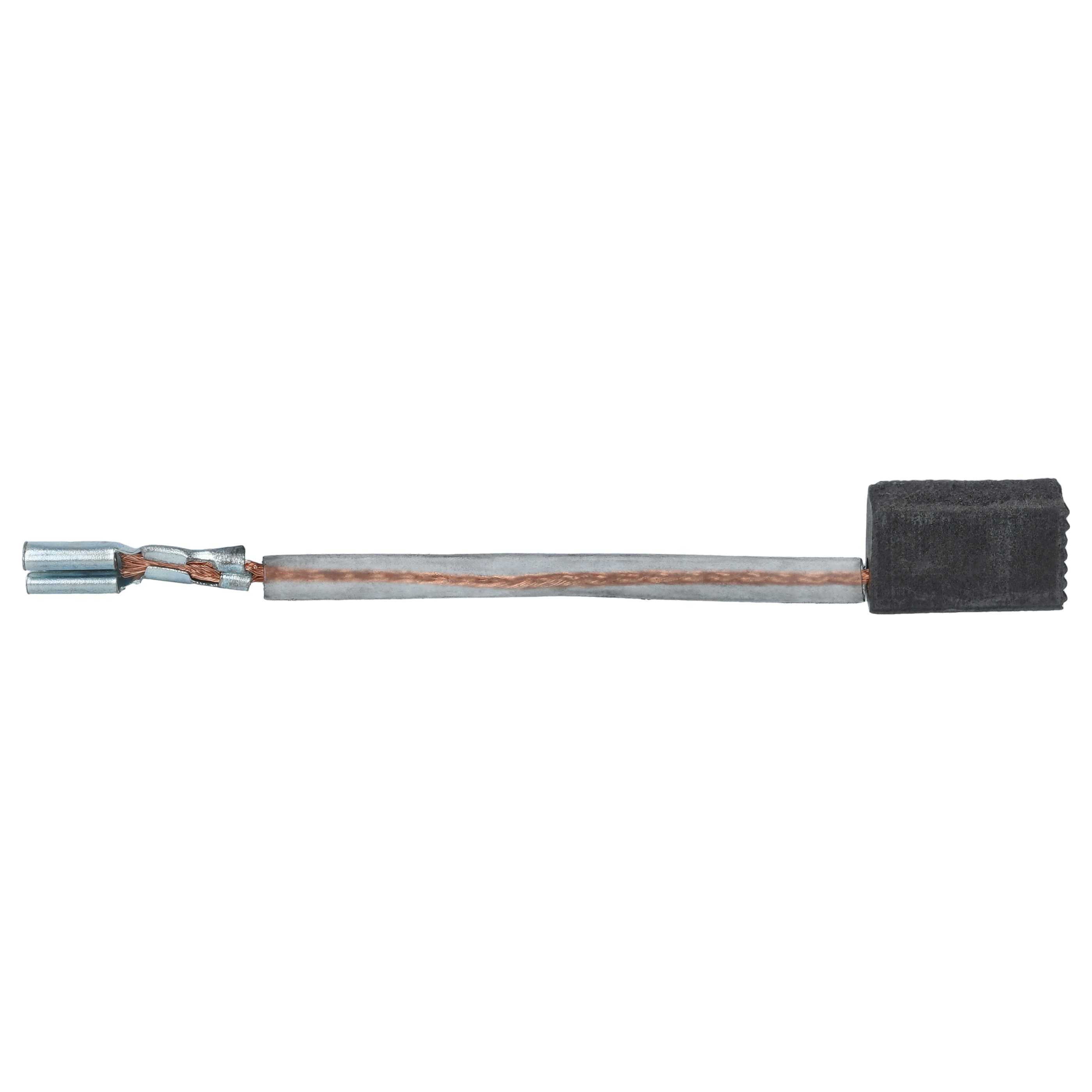 2x Szczotka węglowa zam. Fein 30711128005, 30711140000, 30711133007 + płaska wsuwka, 5 x 8 x 13 mm