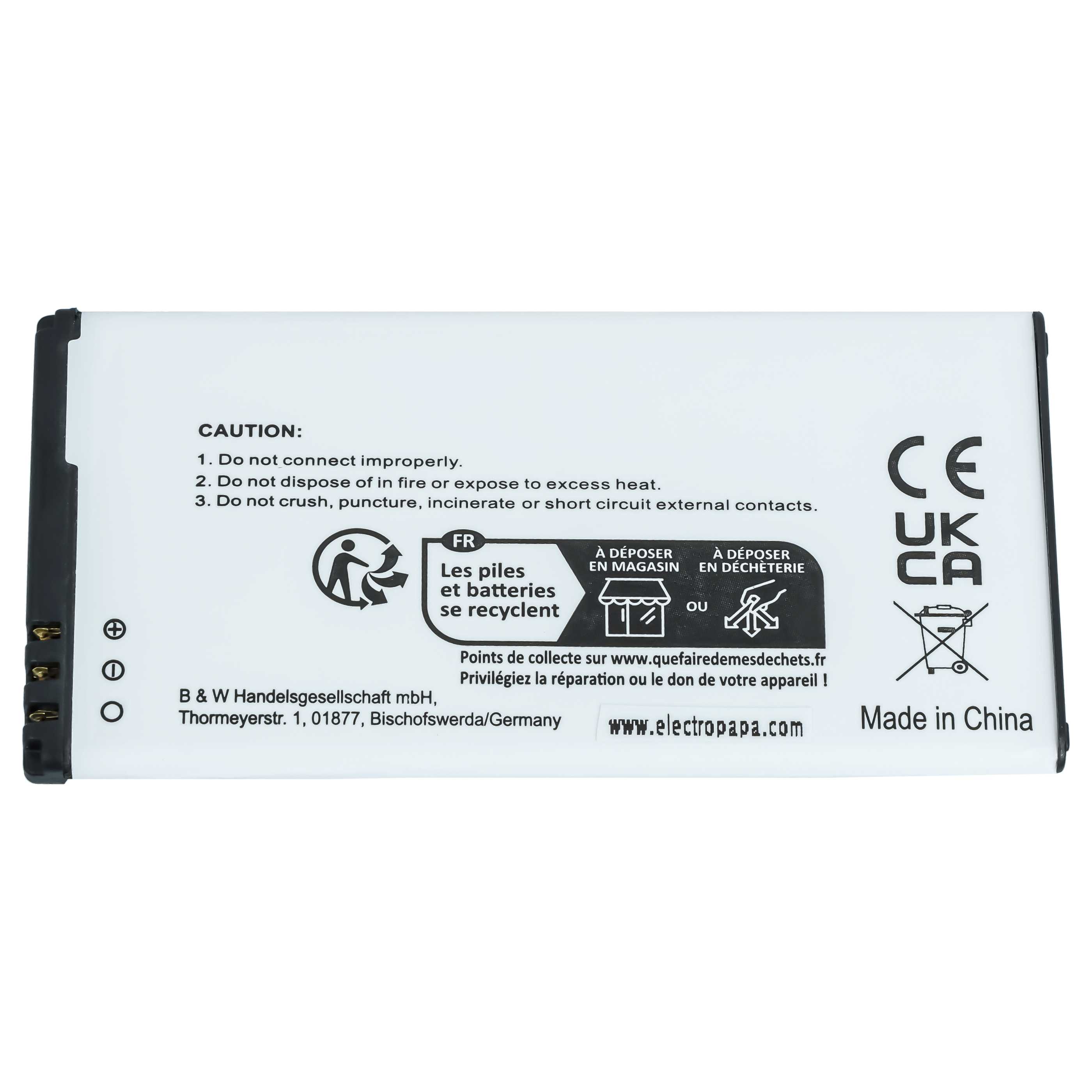 Akumulator do telefonu smartfona zamiennik Microsoft / Nokia BV-T5C - 2600 mAh 3,8 V Li-Ion