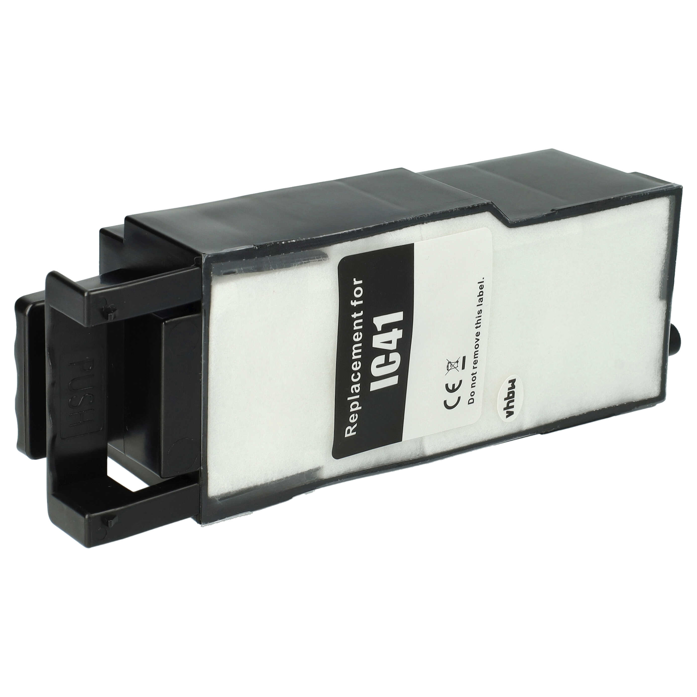 Depósito tinta residual reemplaza Ricoh IC 41, 405783 para impresora de inyección de tinta Lanier - negro