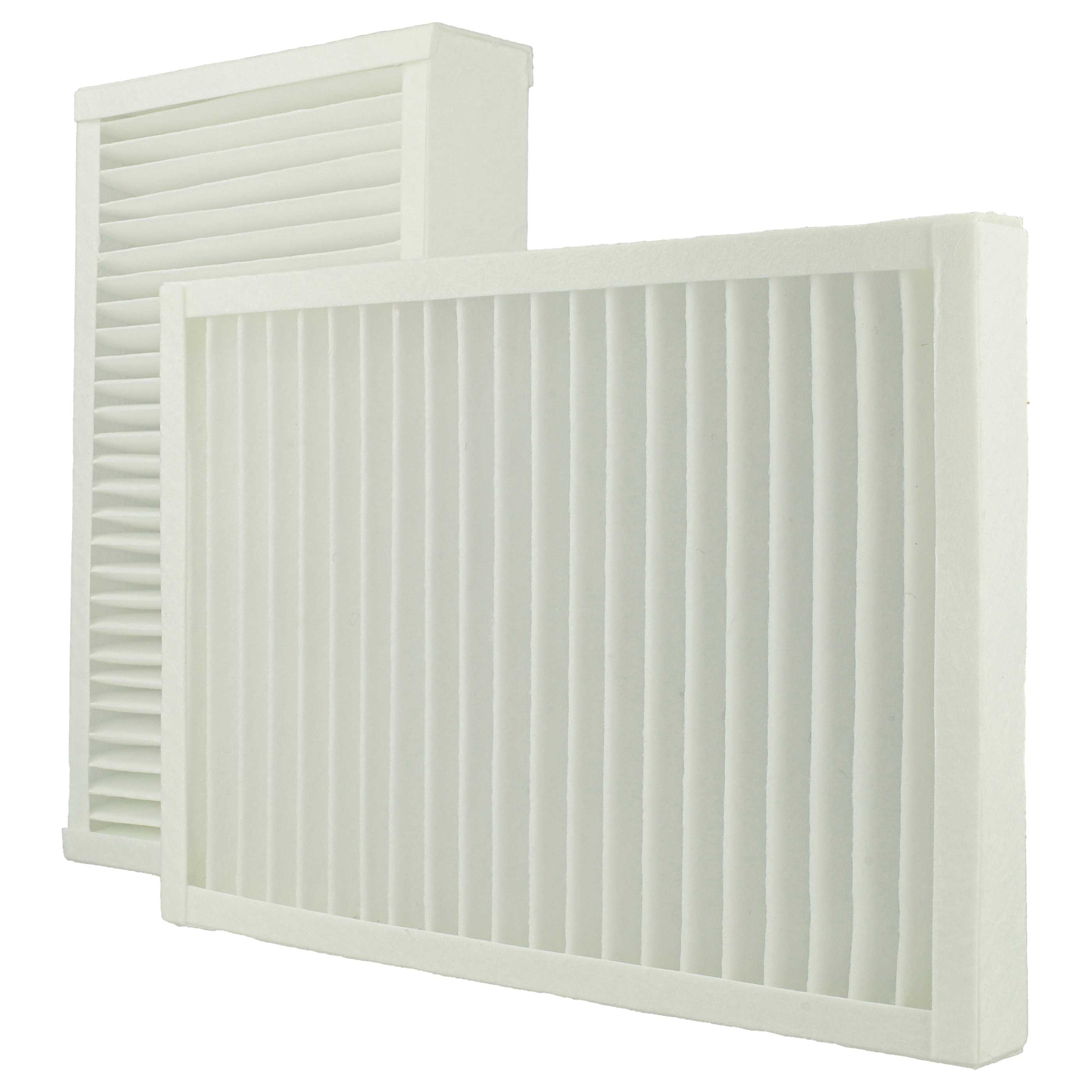 2 Part Filter Set replaces Viessmann 7543981 for ventilation system - Abluftfilter (G4), Zuluftfilter (F7)