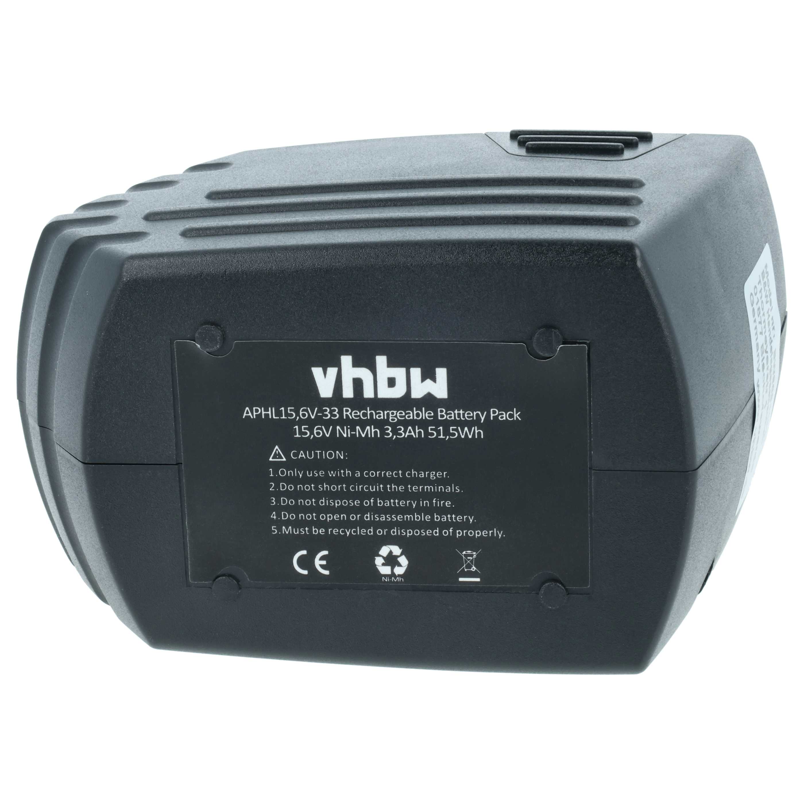 Battery replaces Hilti SFB155, SFB150A, SFB150, SFB151 Electric Power Tool - 3300 mAh, 15.6 V, NiMH