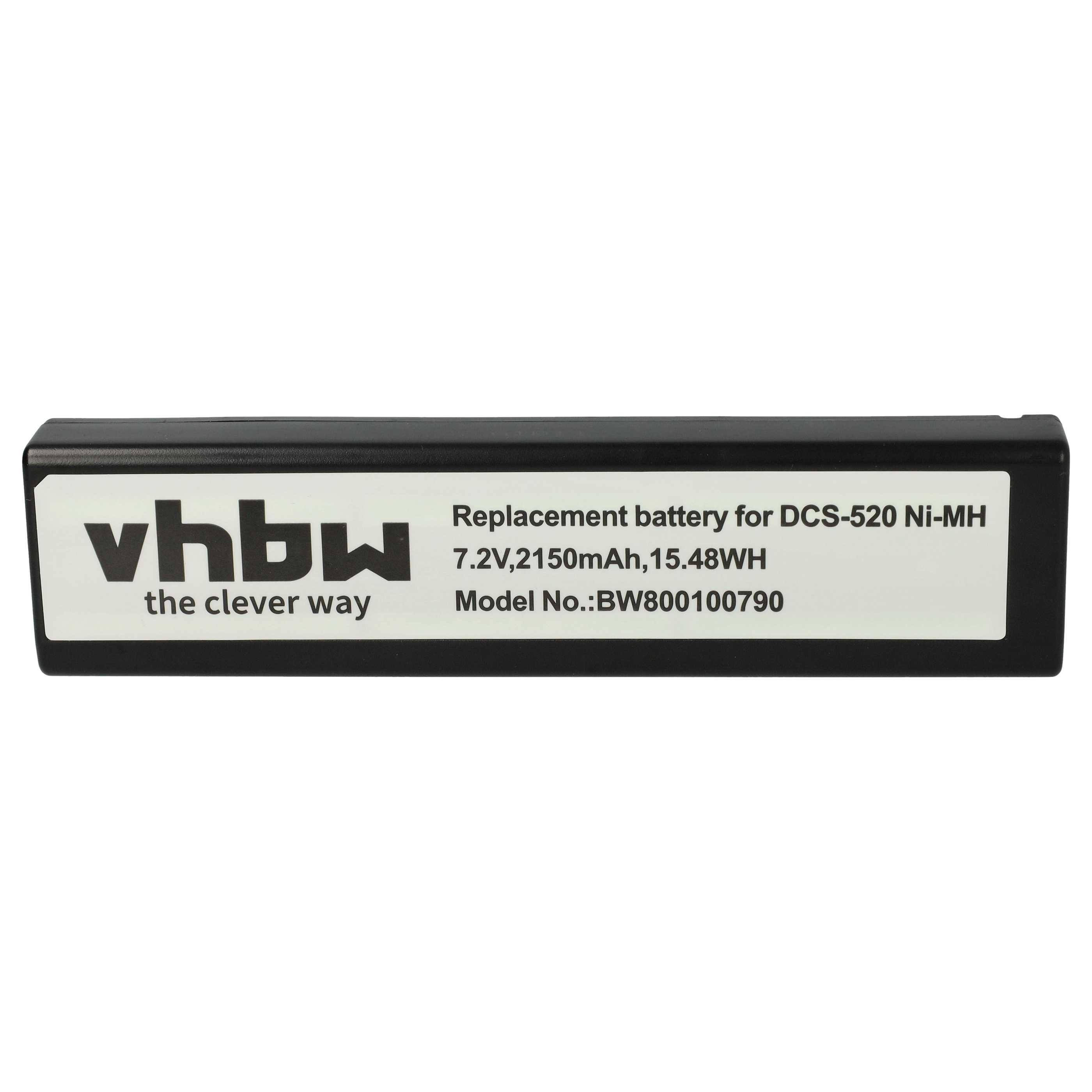 Kamera-Akku (2 Stück) als Ersatz für Citizen PN-60, KC69801 - 2150mAh 7,2V NiMH