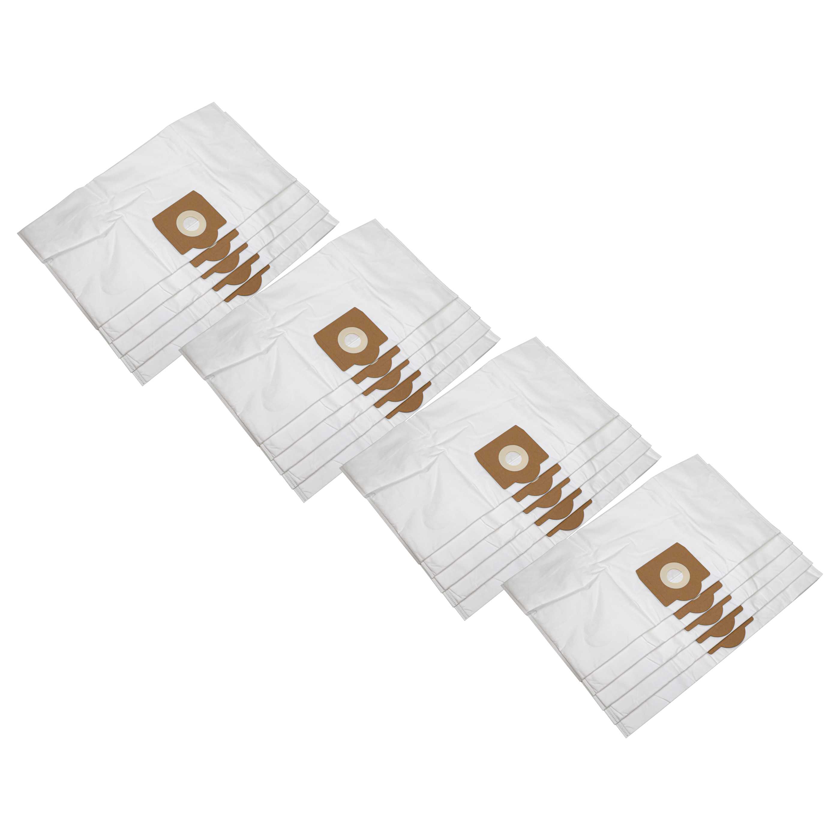 20x Sac remplace Kärcher 6.904-051.0, 69040510, 6.904051.0 pour aspirateur Kärcher - microfibre non tissée