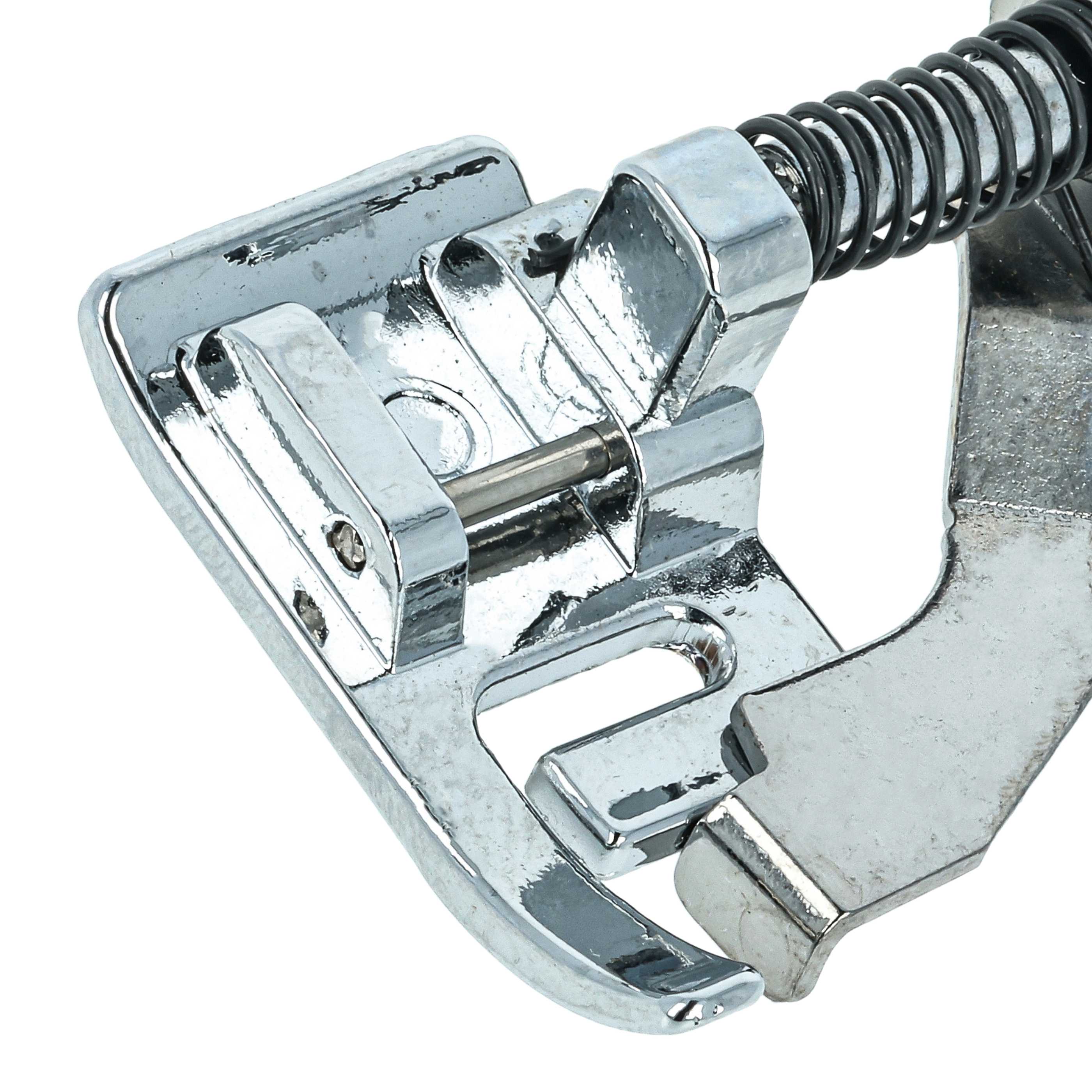 Blind stitch presser foot for various sewing machines