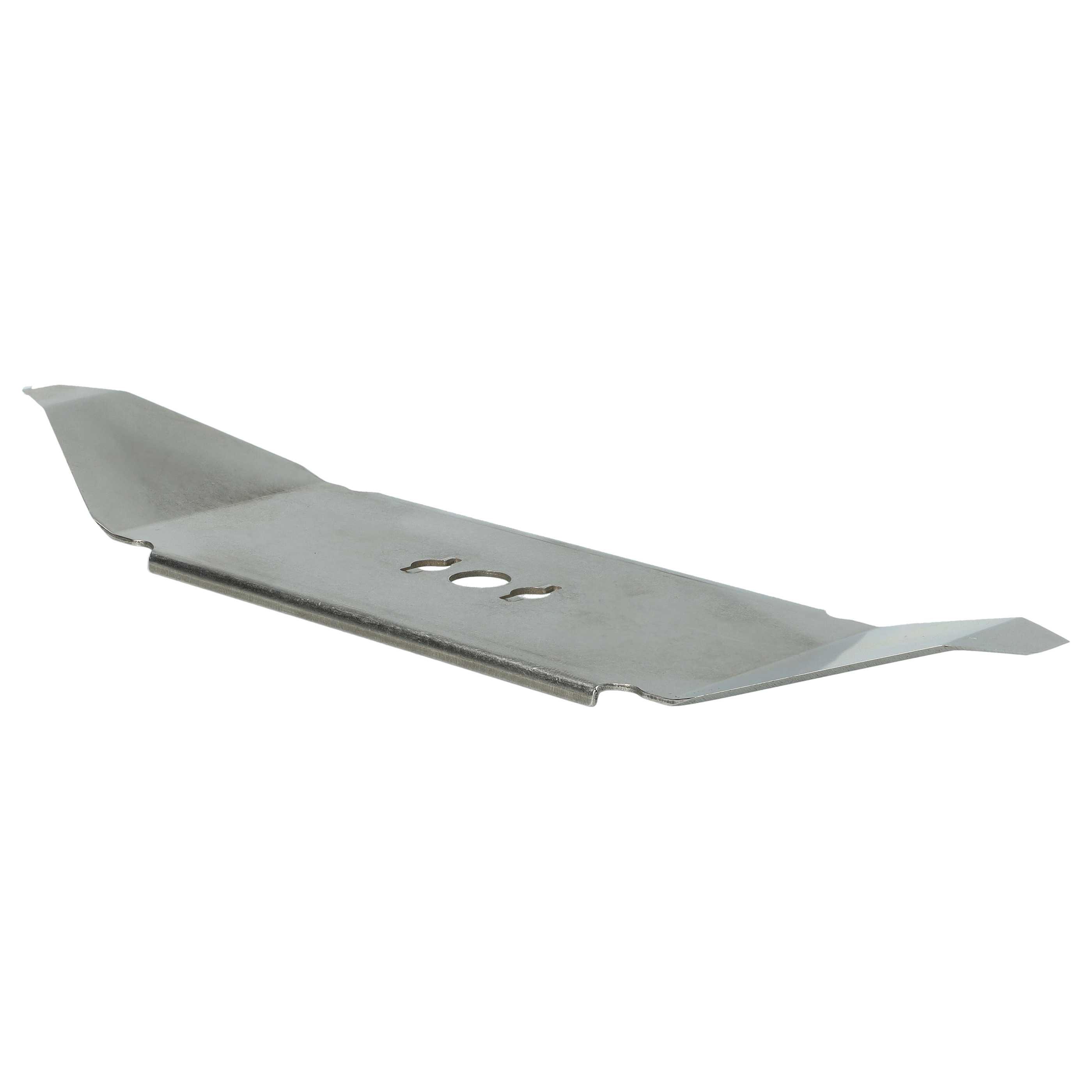 4x Exchange Blade replaces MTD 122-102-619 Cordless Lawnmower etc.stainless steel, Silver