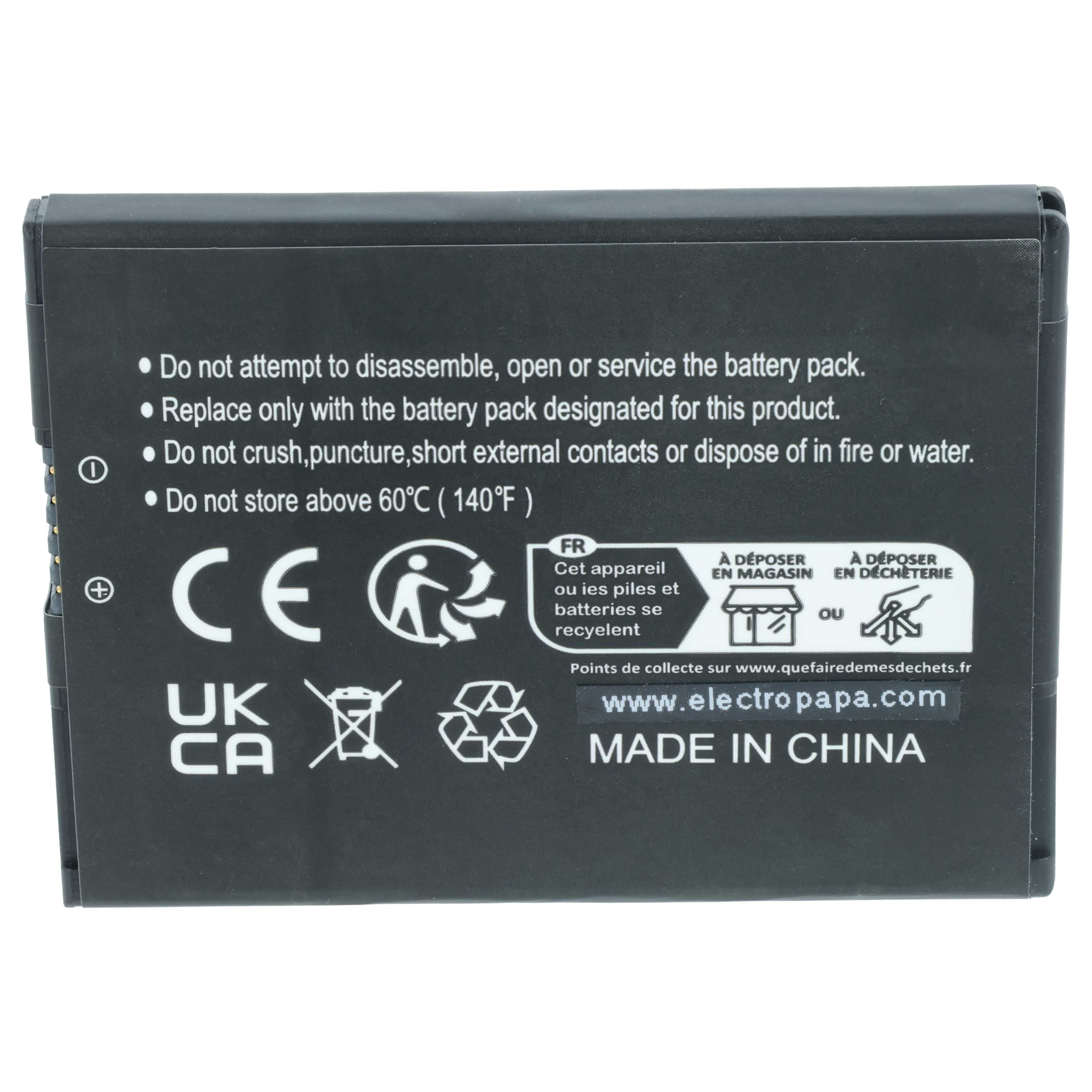 5x Akku passend für Honeywell Scanpal EDA50, EDA50K, EDA51, EDA71 Barcodescanner - 4000mAh 3,8V Li-Polymer