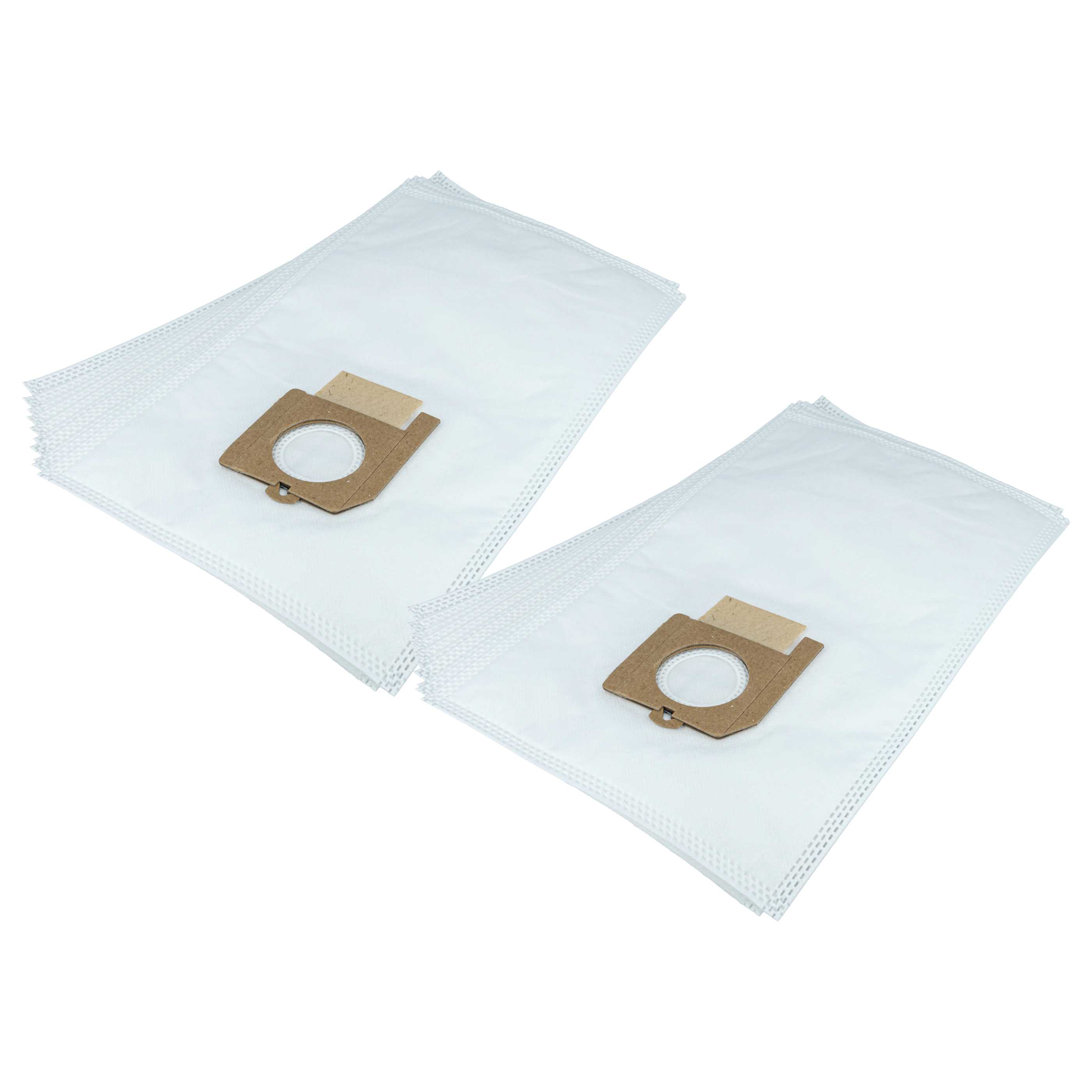 20x Sac remplace Menalux 3172 pour aspirateur Miele - microfibre non tissée