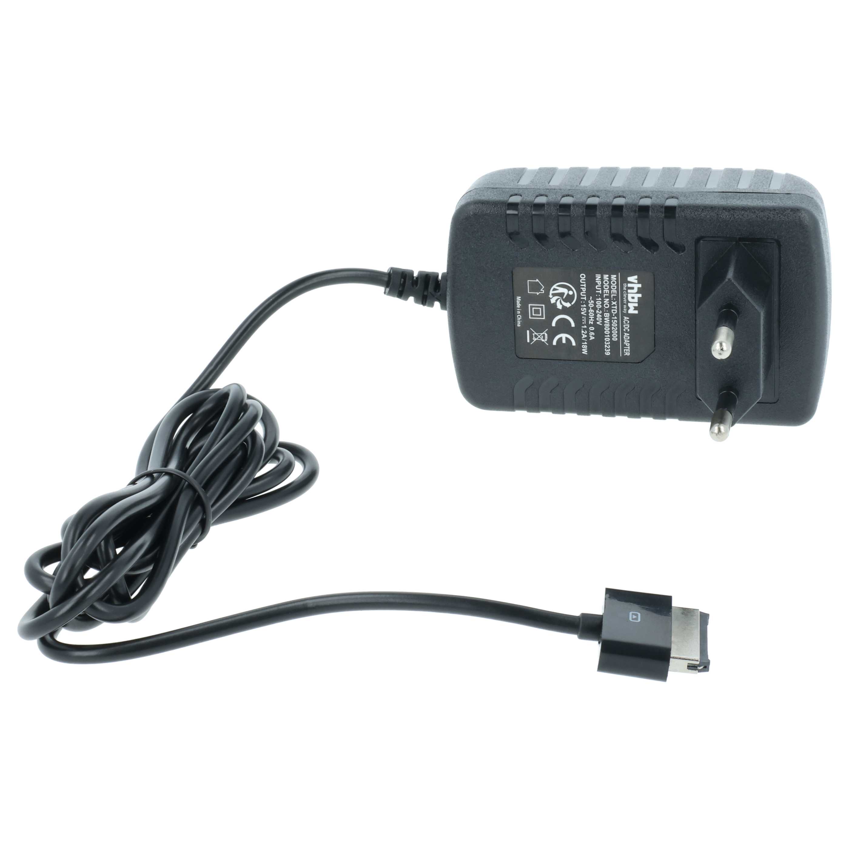 Alimentatore sostituisce Asus KSAFFD120150W1EU per tablet - 123 cm