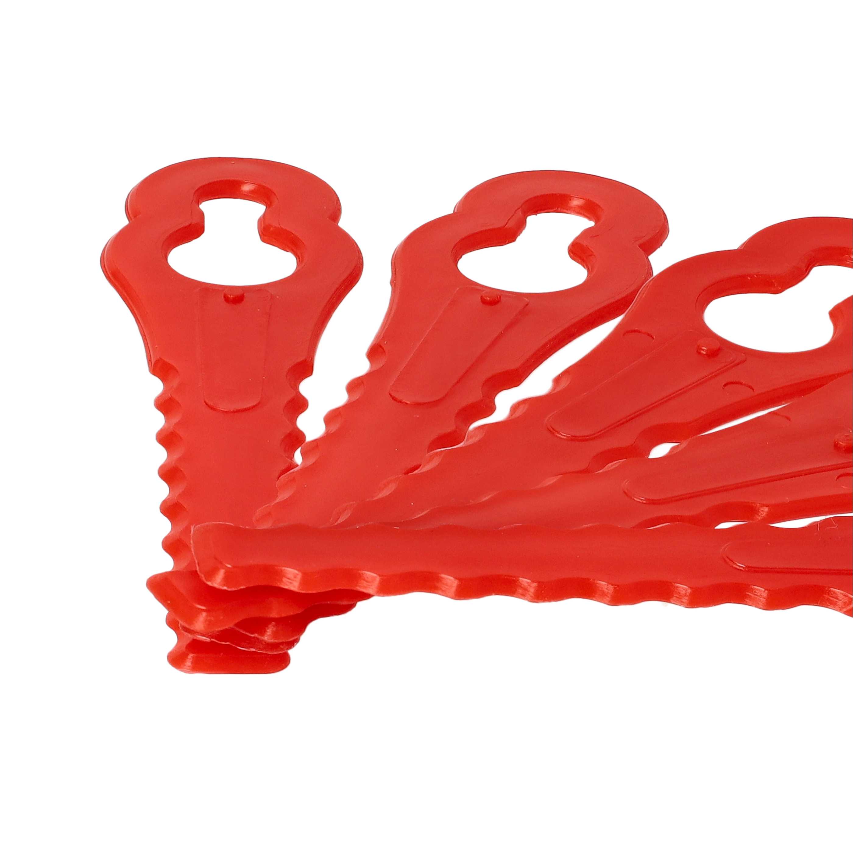 5x Exchange Blade replaces Güde 58586 Cordless Strimmerplasticred