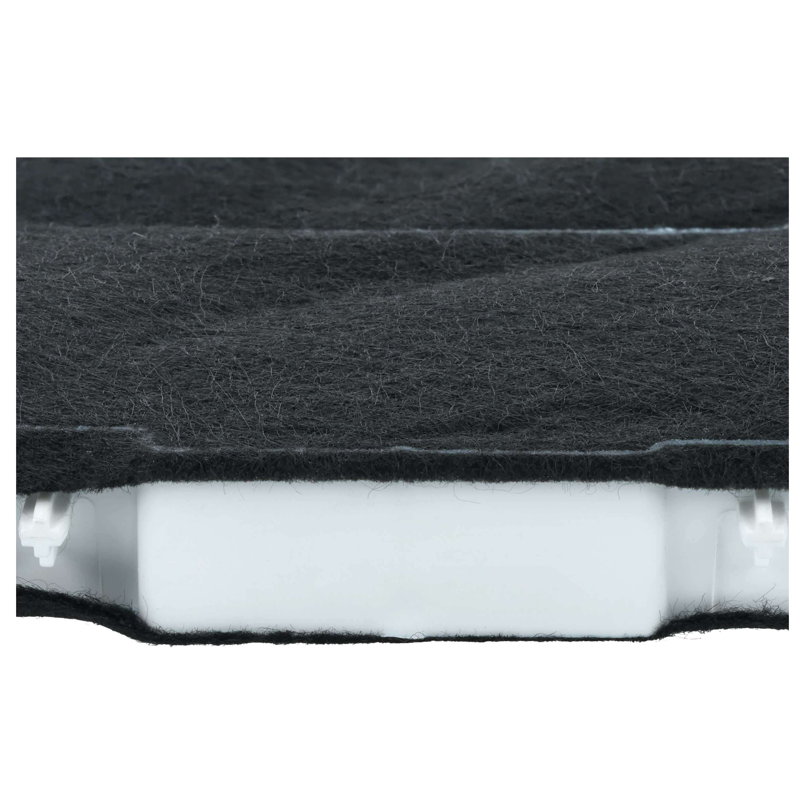 2x Aktivkohlefilter für Dunstabzugshauben wie Bosch DWB123652/01 u.a., ersetzt 744077, 669659