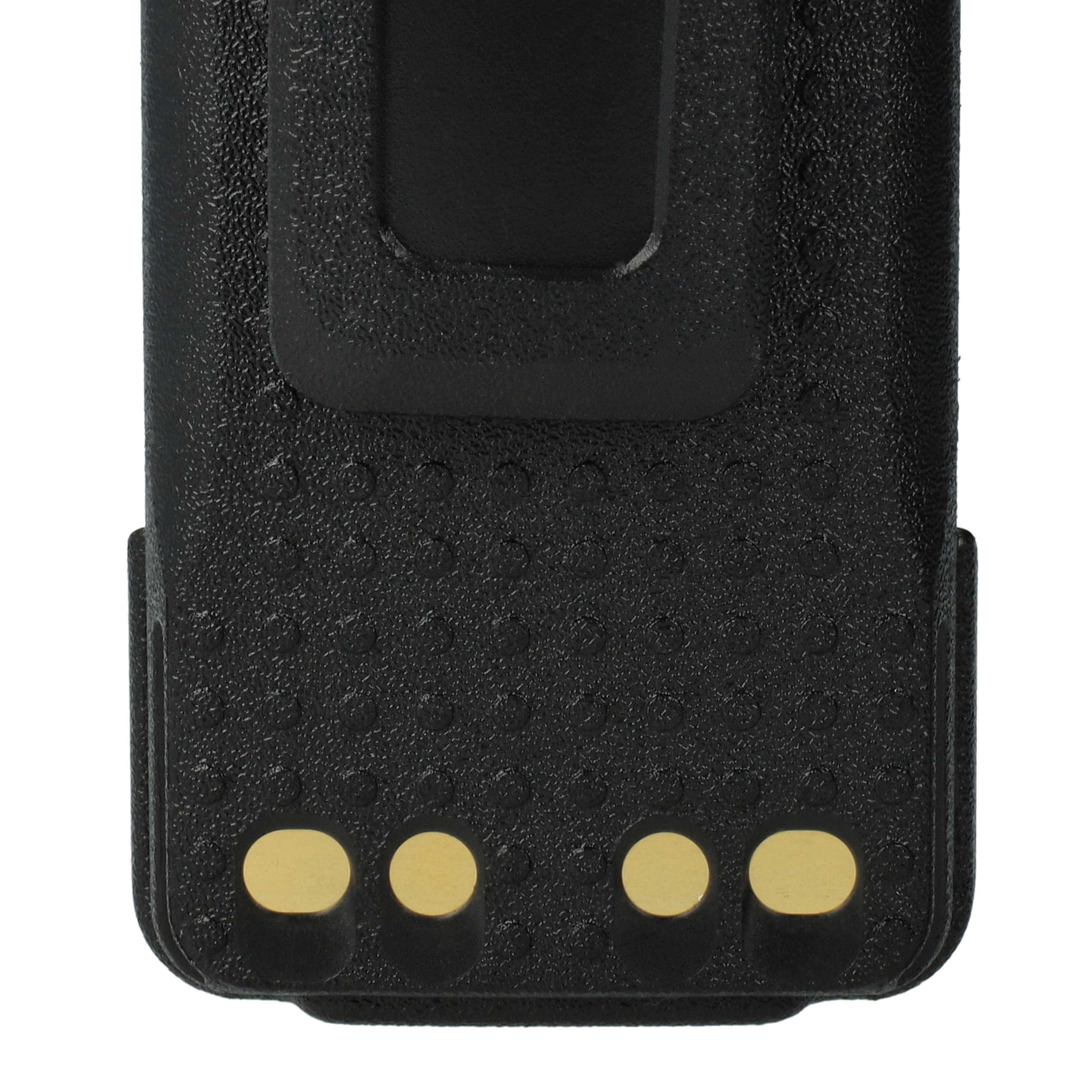 Radio 5x Battery replaces Motorola PMNN4406BR, PMNN4406, PMNN4409 - 2200 mAh 7.4 V Li-Ion + Belt Clip
