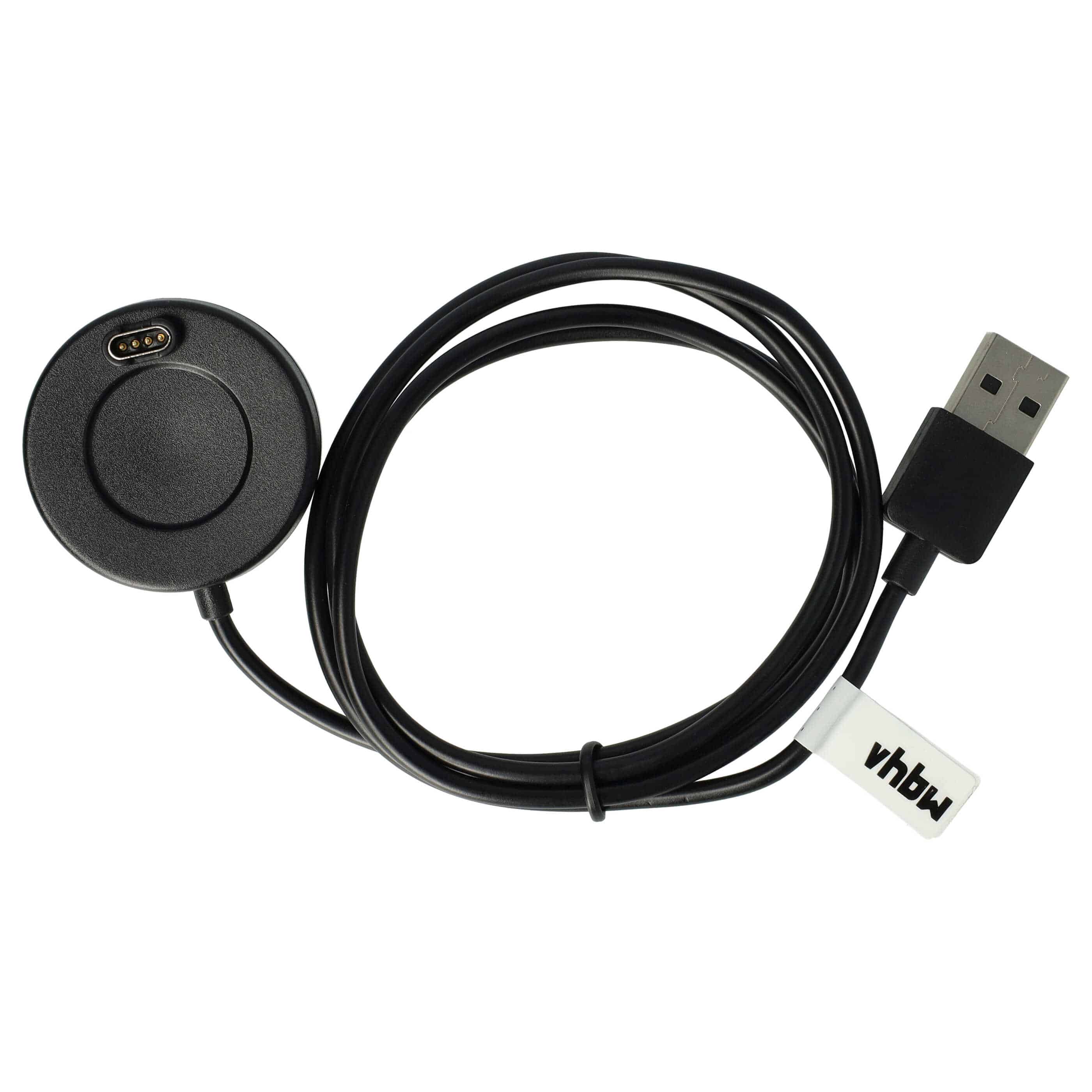 USB-Ladestation als Ersatz für Garmin 8013048 für Garmin Smartwatch - Ladeschale + Ladekabel, 100 cm