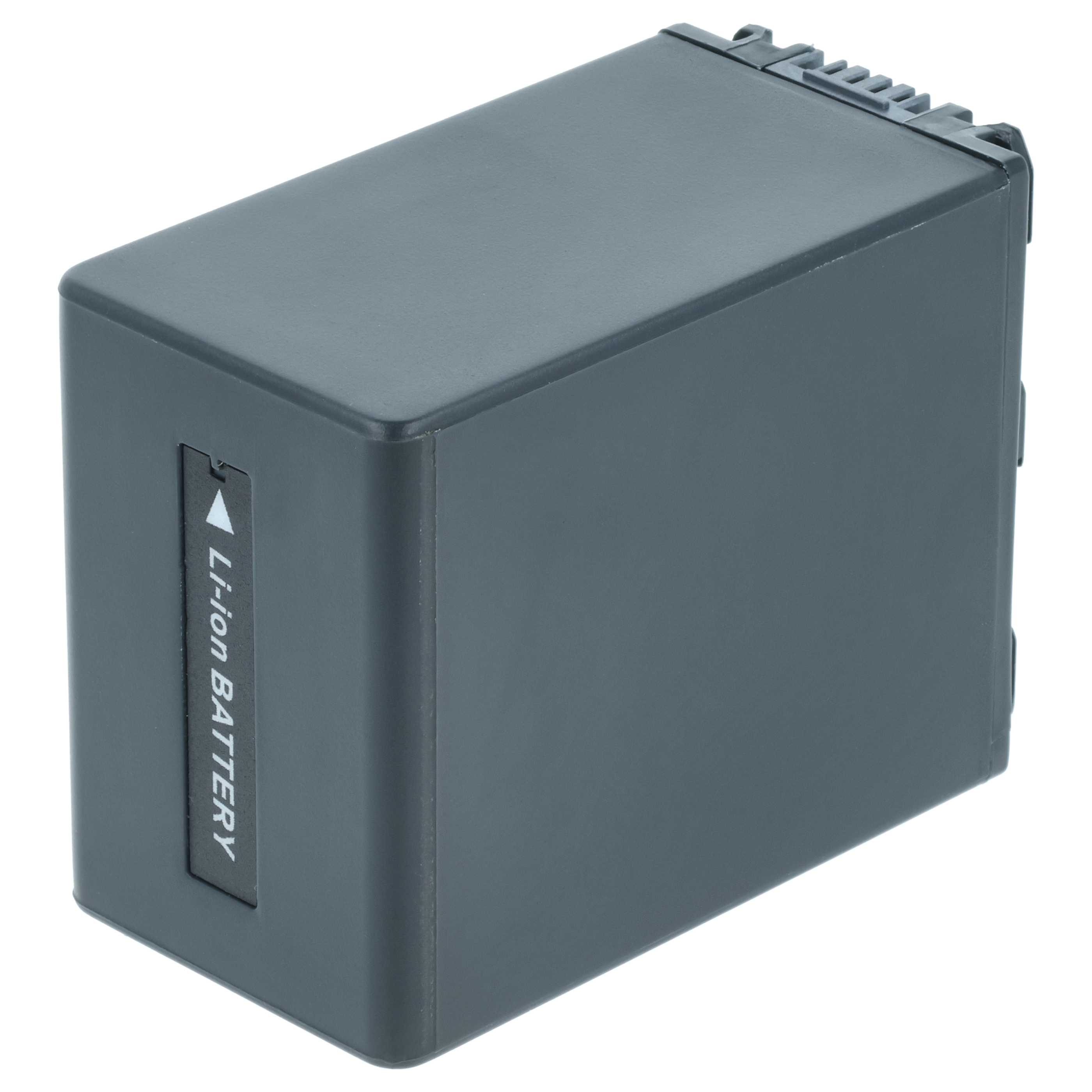 Videocamera 3x Battery replaces Sony NP-FH50, NP-FH100, NP-FH70, NP-FH40 - 3300 mAh 7.4 V Li-Ion