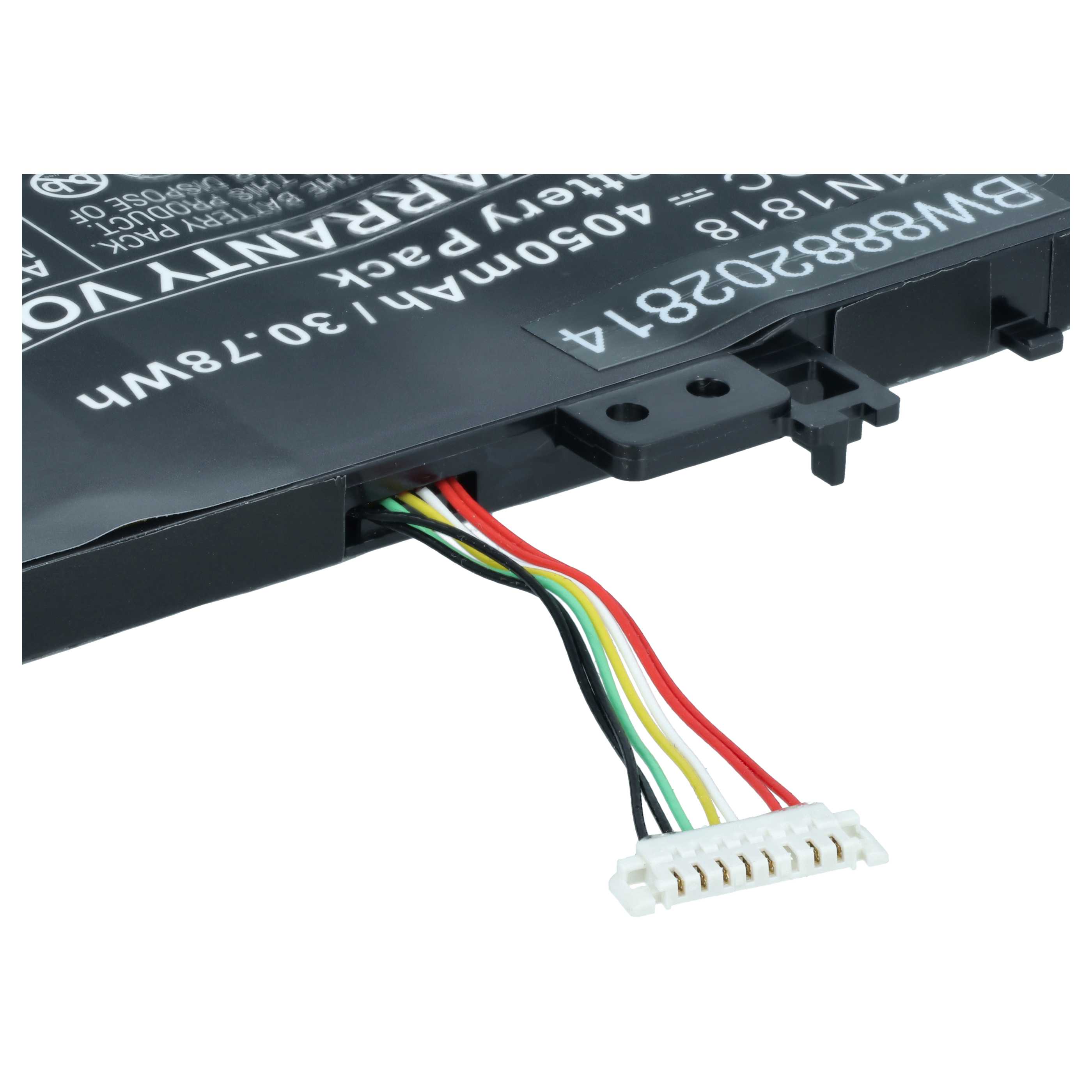 Batterie remplace Asus 0B200-03190400E, 0B200-03190400 pour ordinateur portable Asus- 4050mAh 7,6V Li-polymère