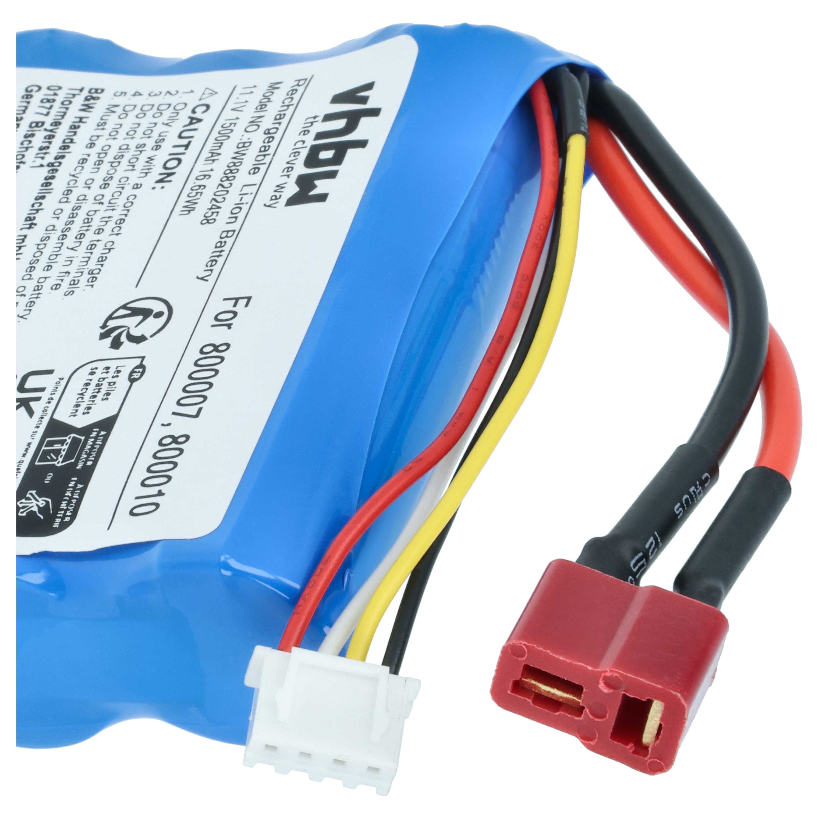 Batterie modèle radio-télécommandé - 1500mAh 11,1V Li-ion