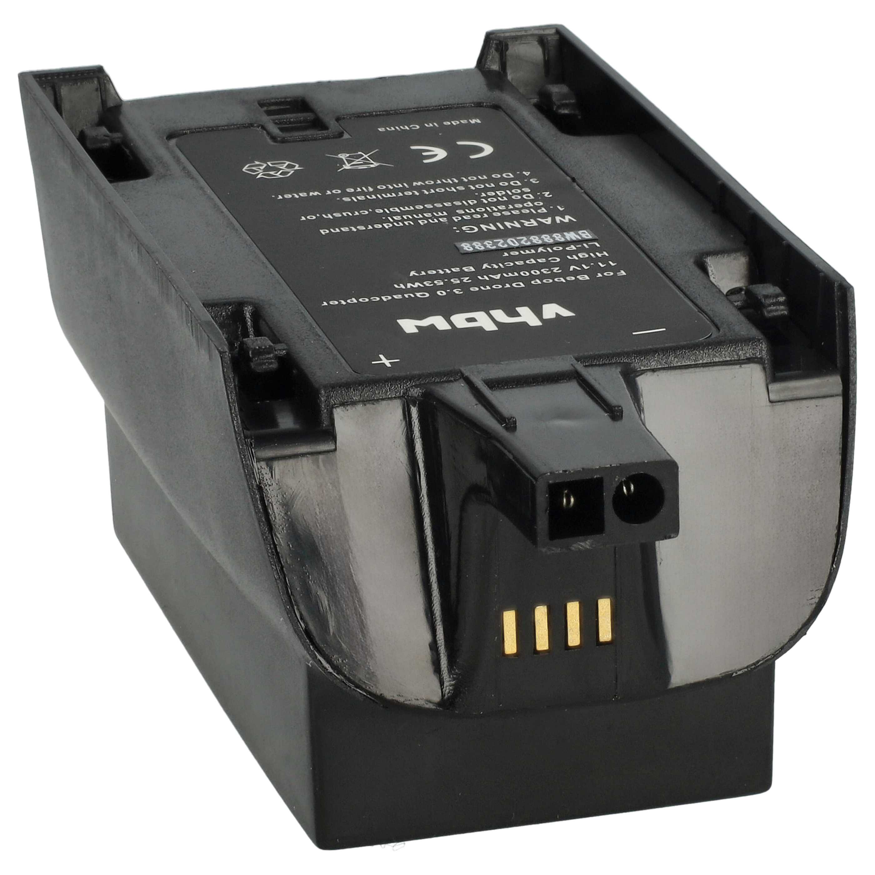 Drone Battery Replacement for Parrot PF070083 - 2300 mAh 11.1 V Li-polymer